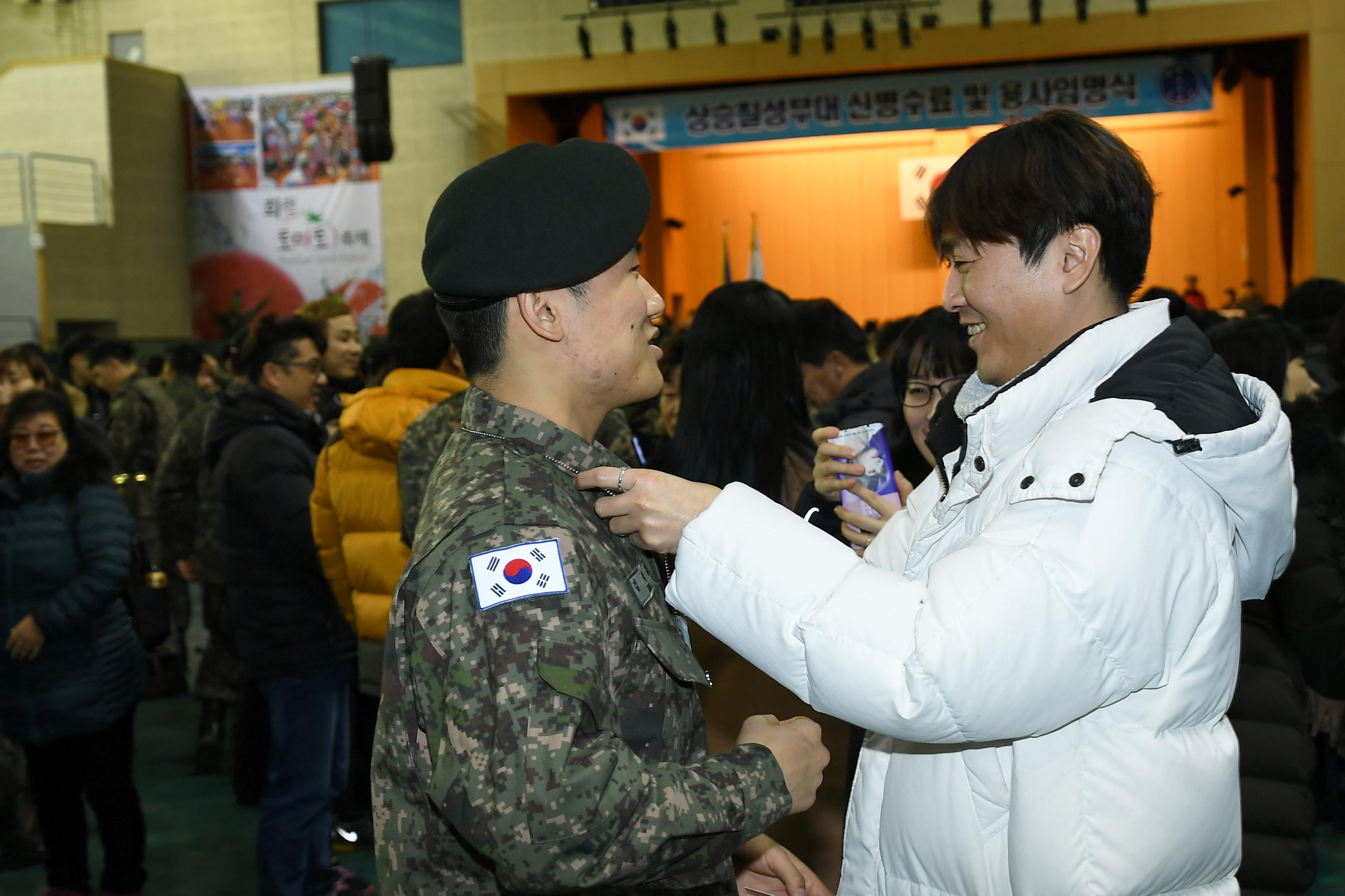 2019 육군 제7보병사단신병 수료식 의 사진