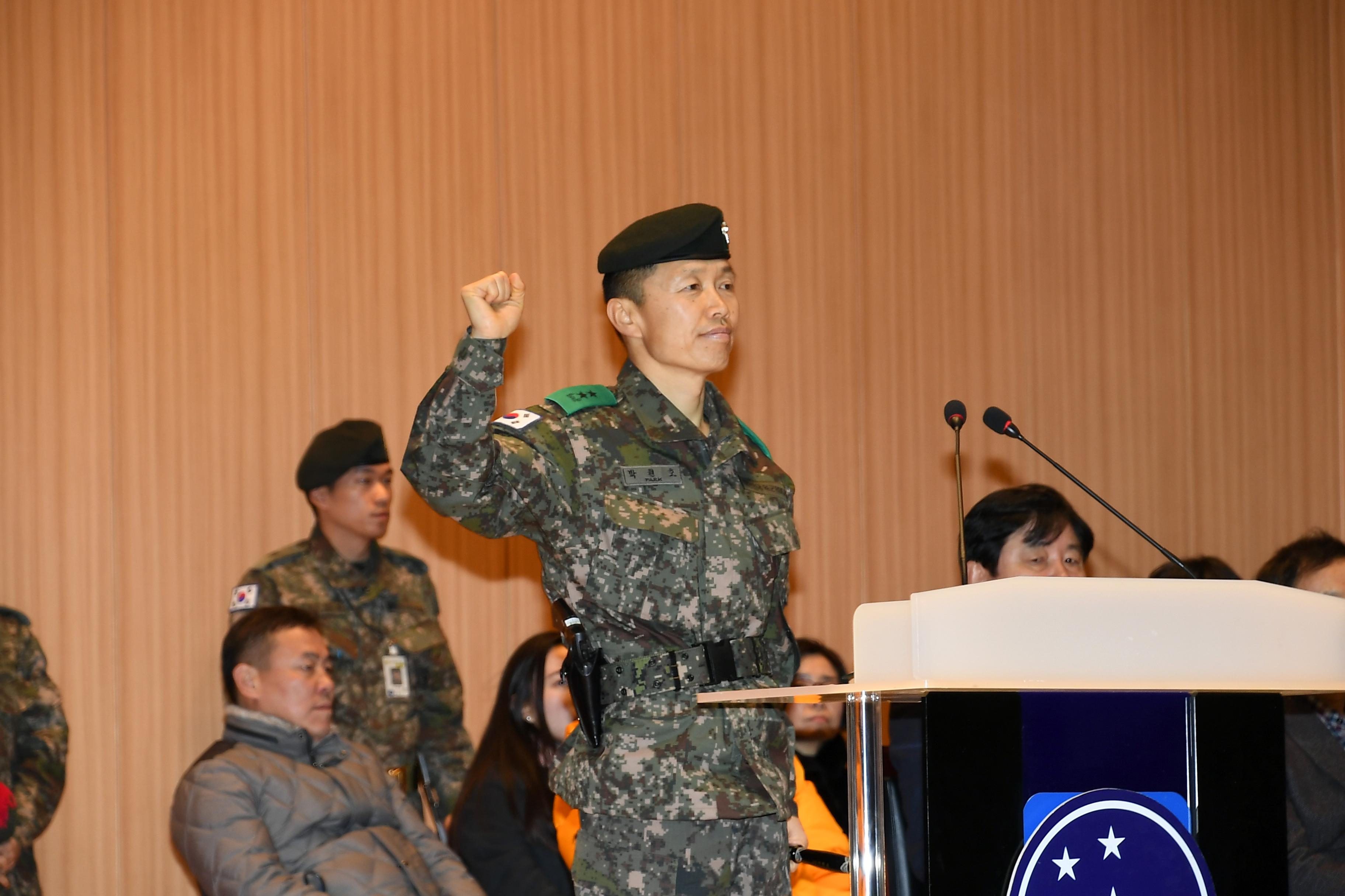 2019 육군 제7보병사단신병 수료식 의 사진