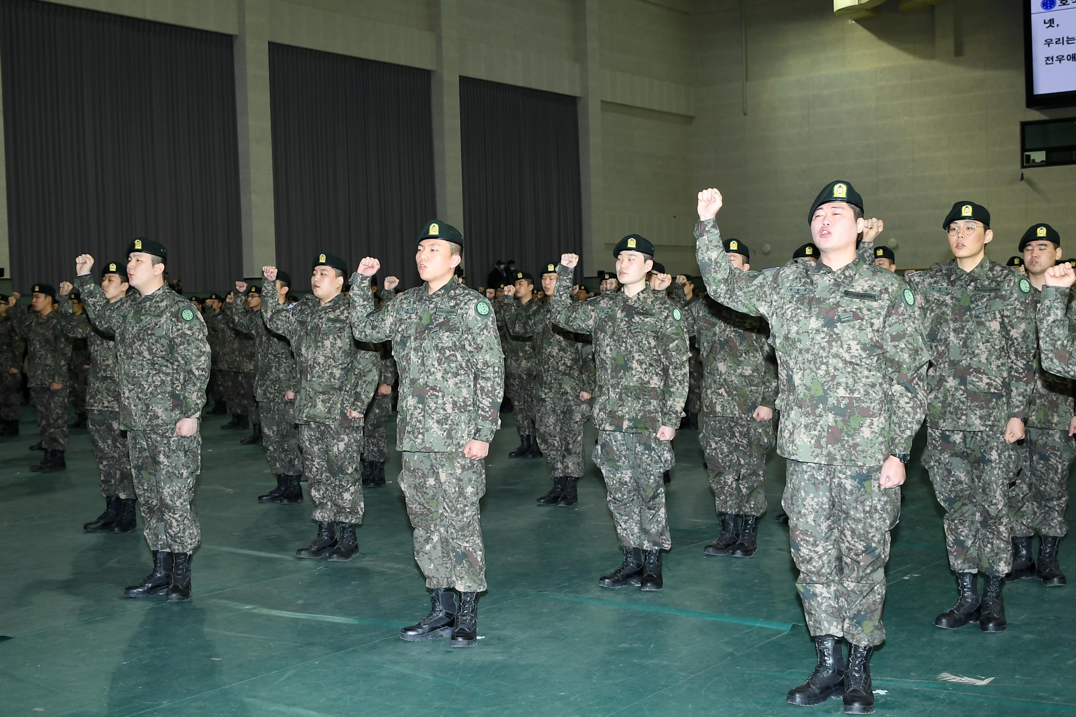 2019 육군 제7보병사단신병 수료식 의 사진