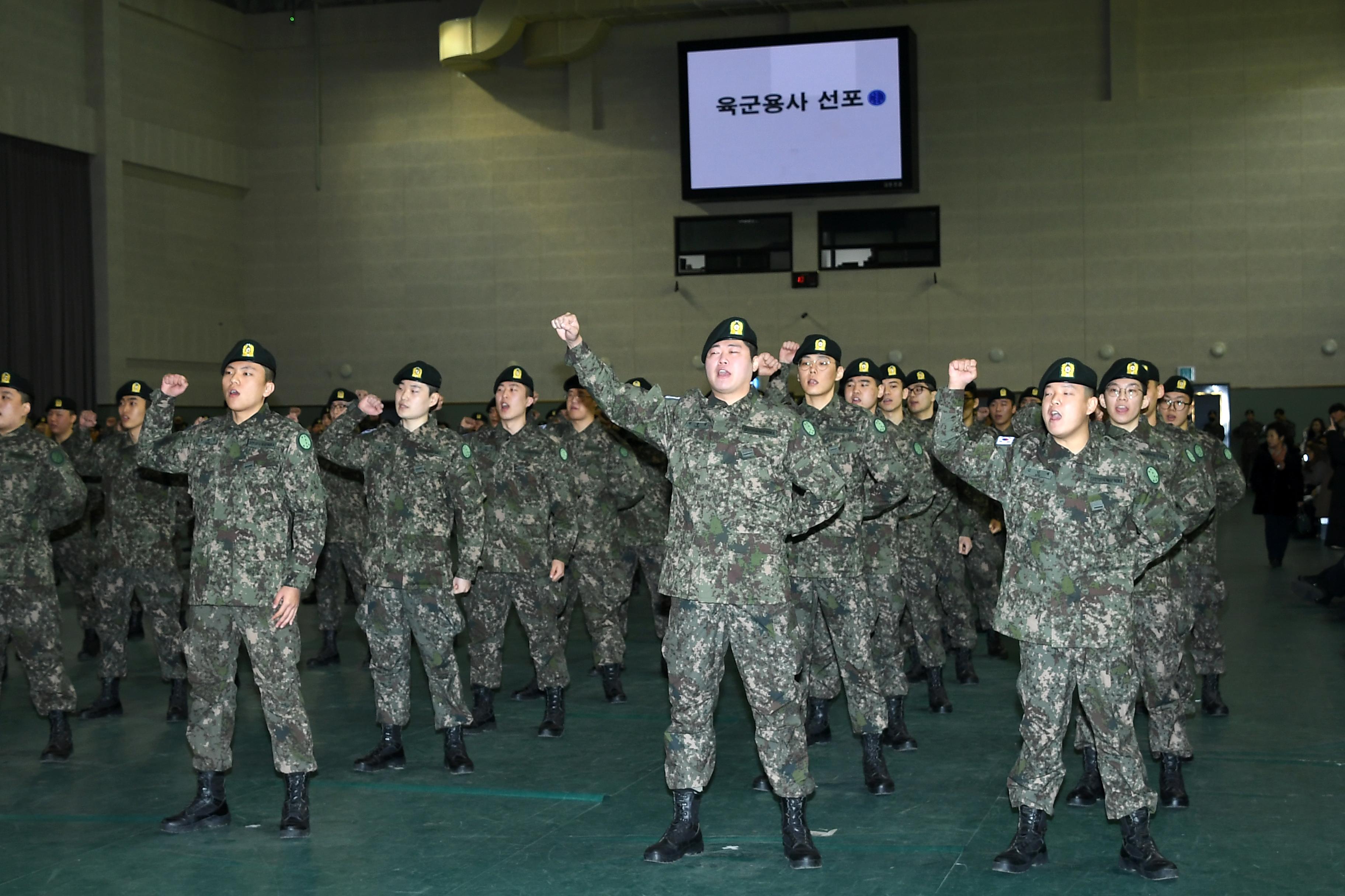 2019 육군 제7보병사단신병 수료식 의 사진