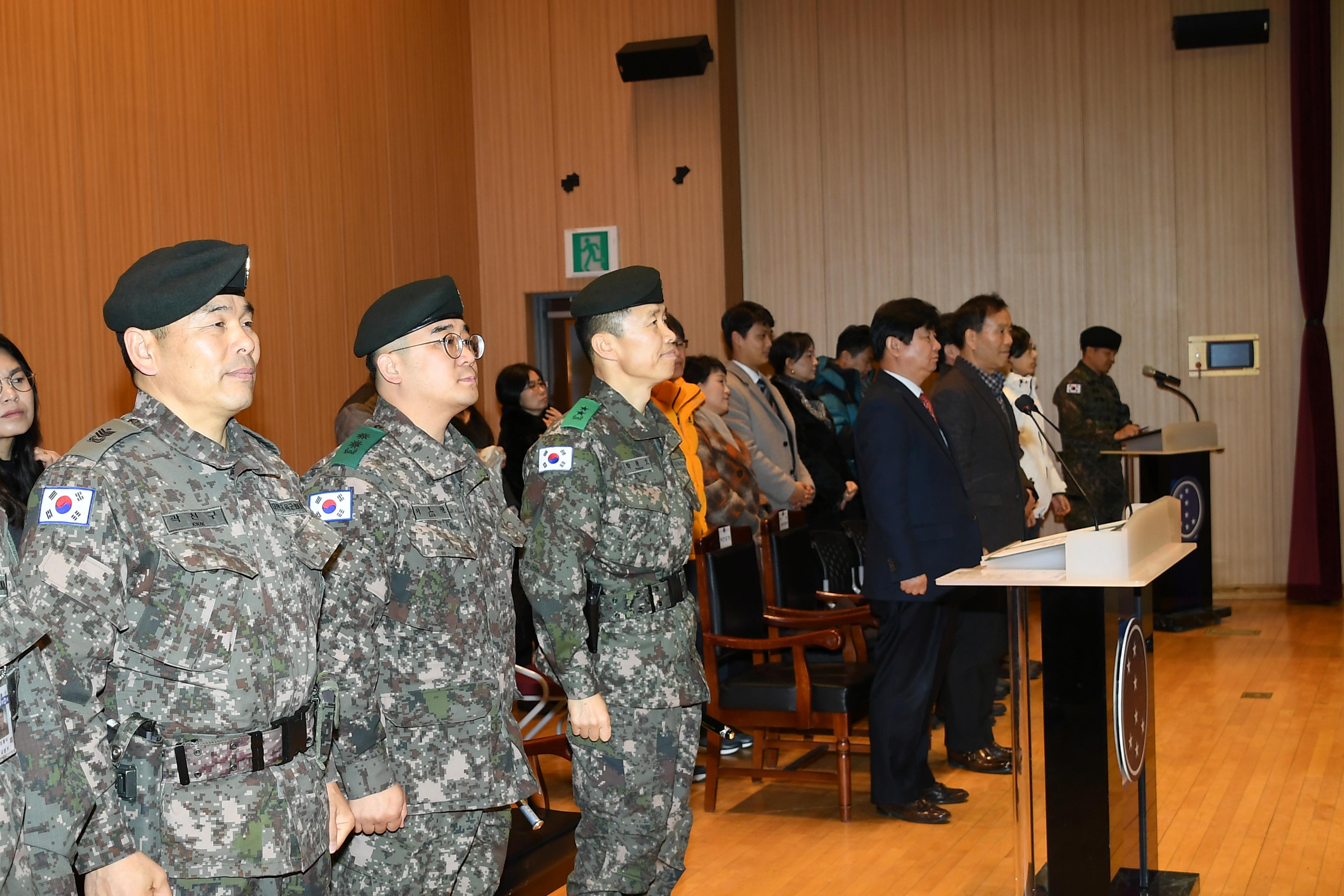 2019 육군 제7보병사단신병 수료식 의 사진