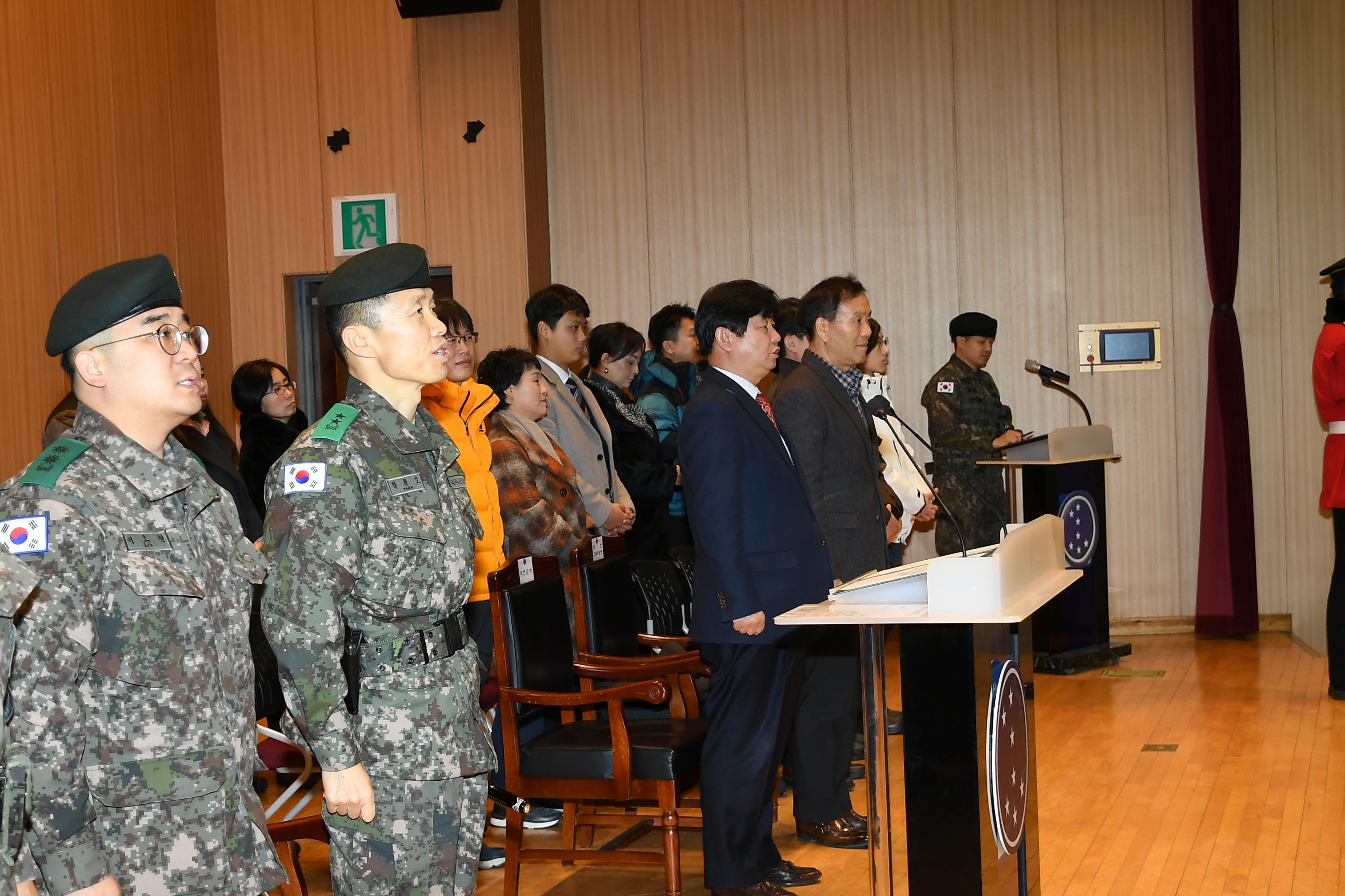 2019 육군 제7보병사단신병 수료식 의 사진