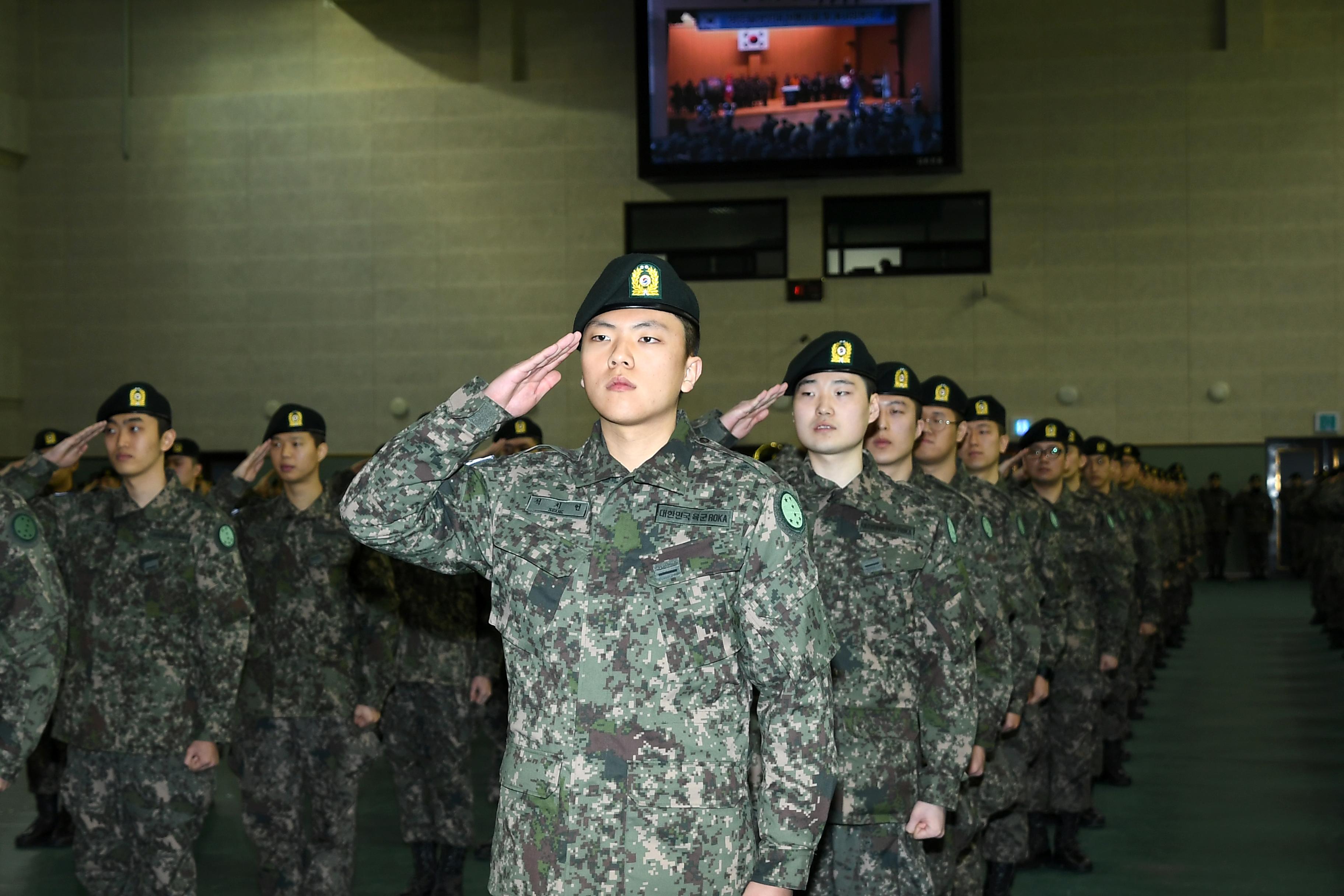 2019 육군 제7보병사단신병 수료식 의 사진