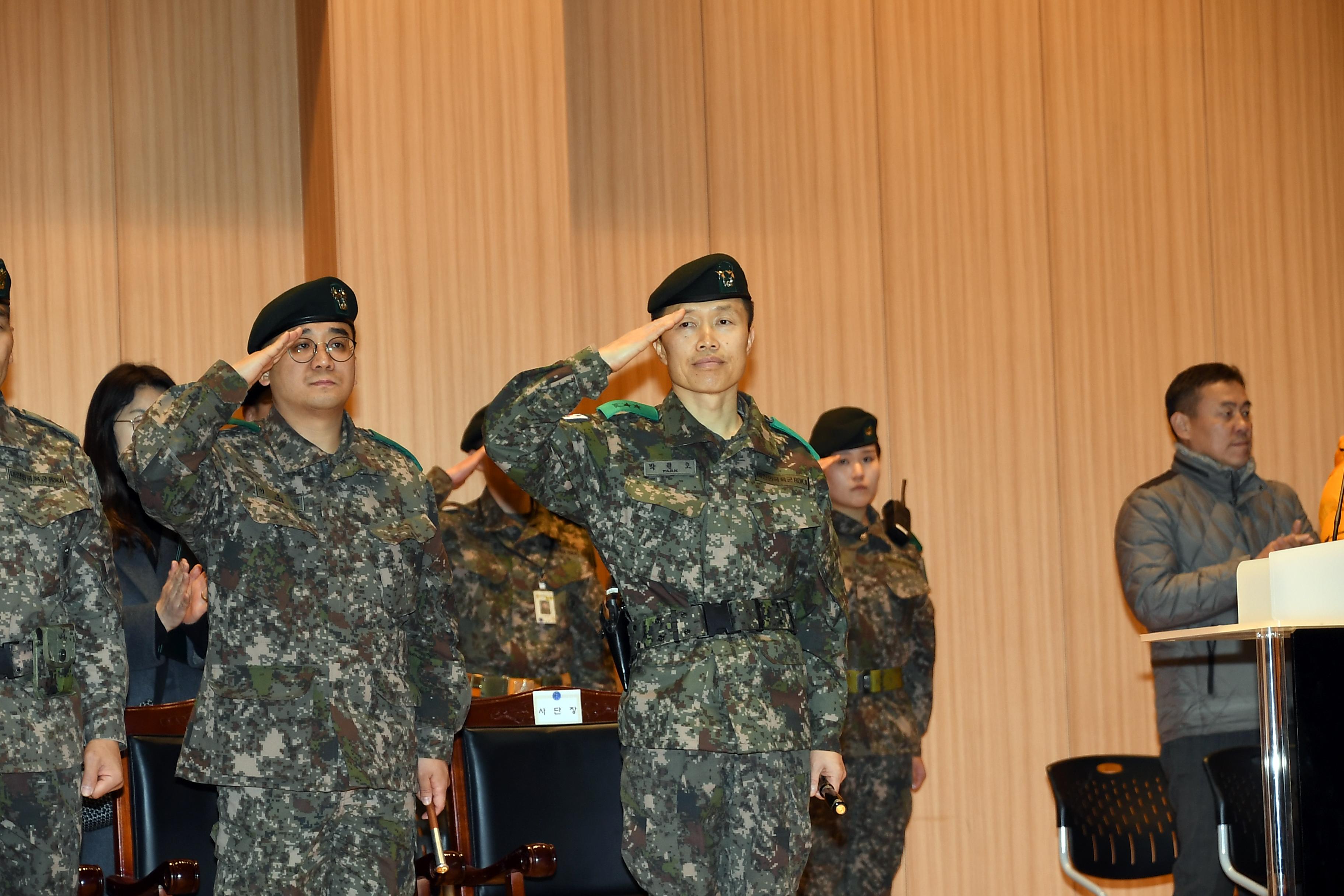 2019 육군 제7보병사단신병 수료식 의 사진