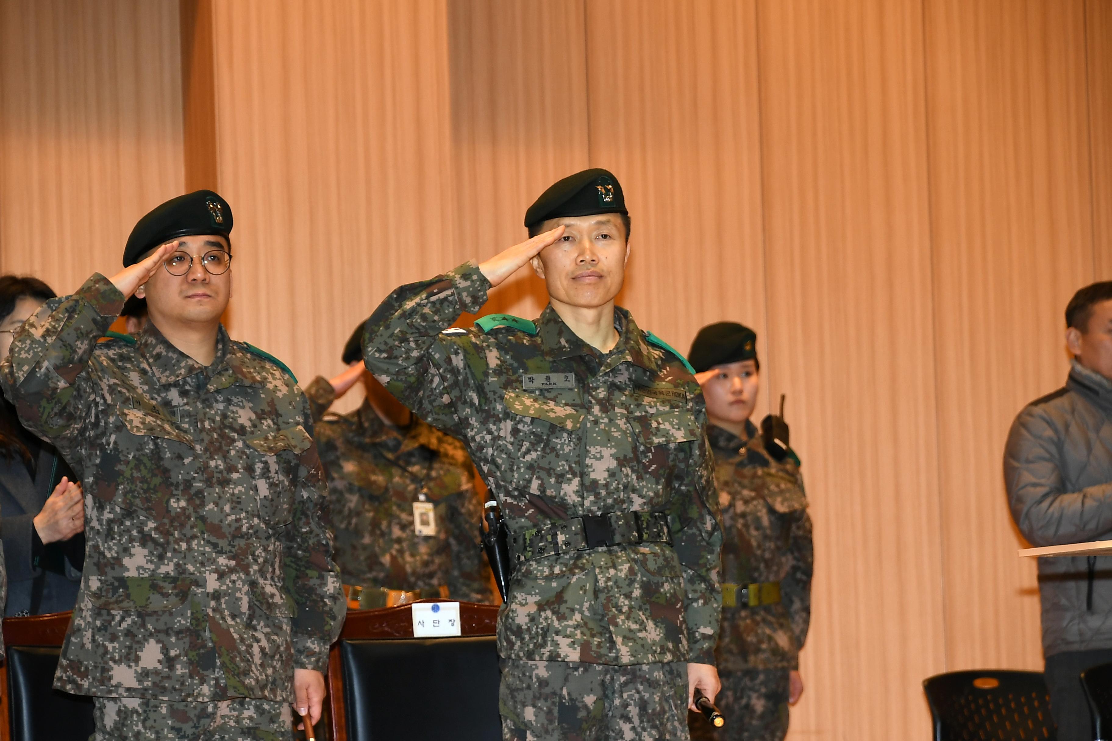 2019 육군 제7보병사단신병 수료식 의 사진