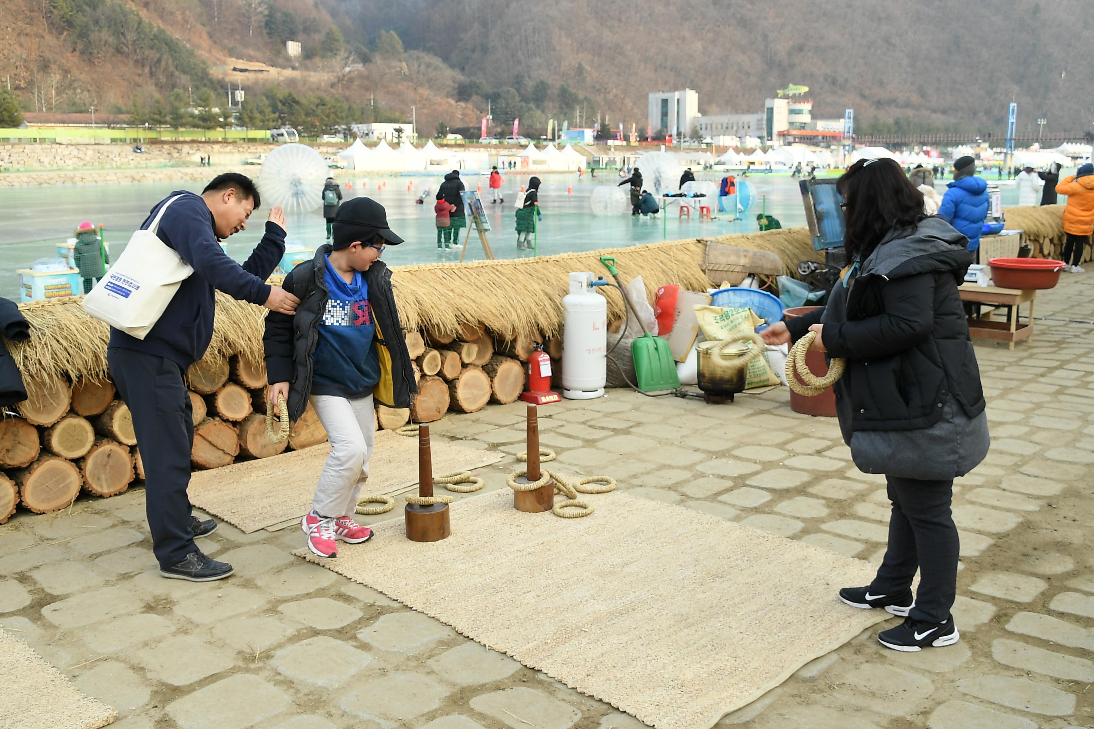 2019 화천산천어축제 겨울문화촌 전경 의 사진