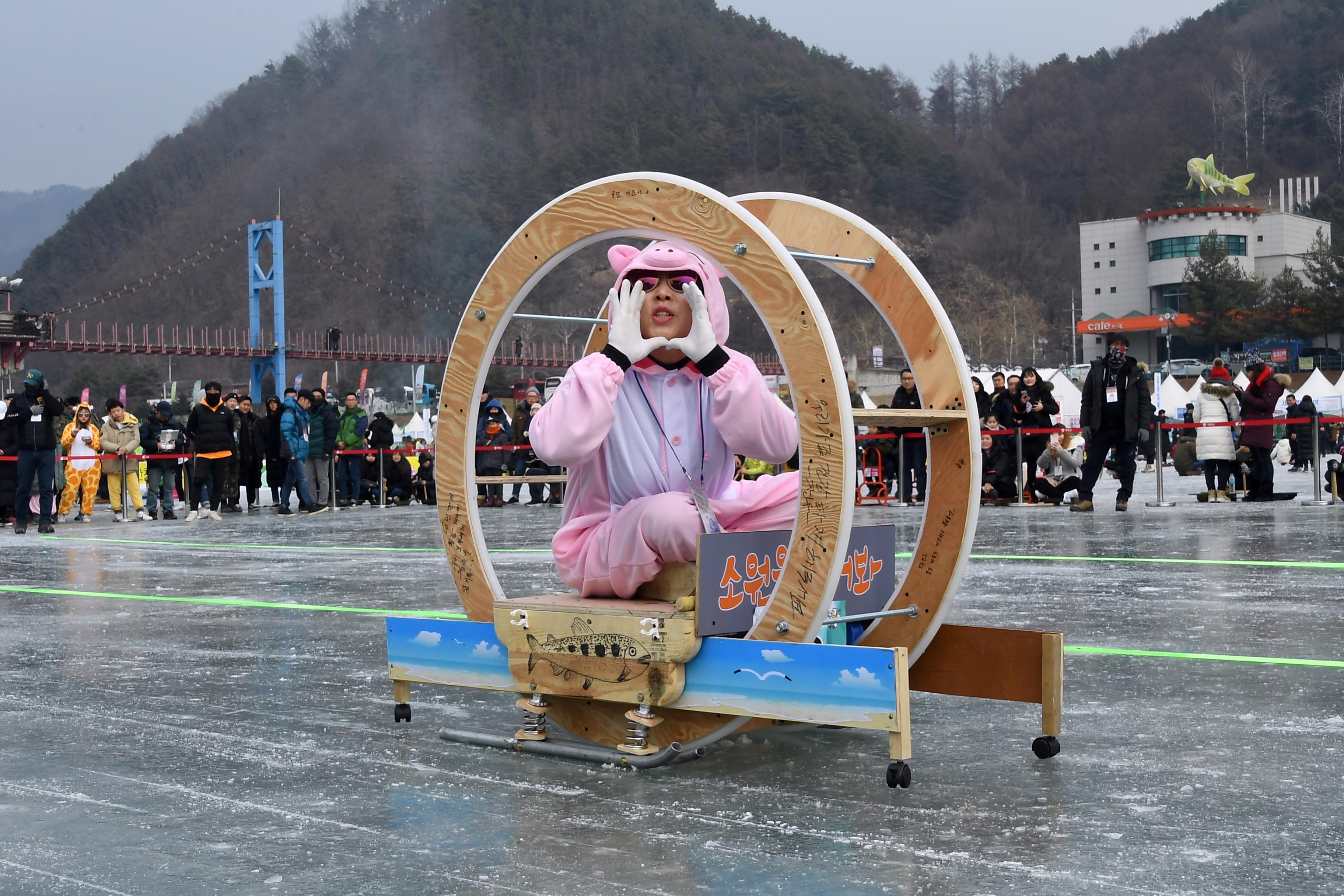 2019 화천산천어축제 대한민국 창작썰매 콘테스트 의 사진