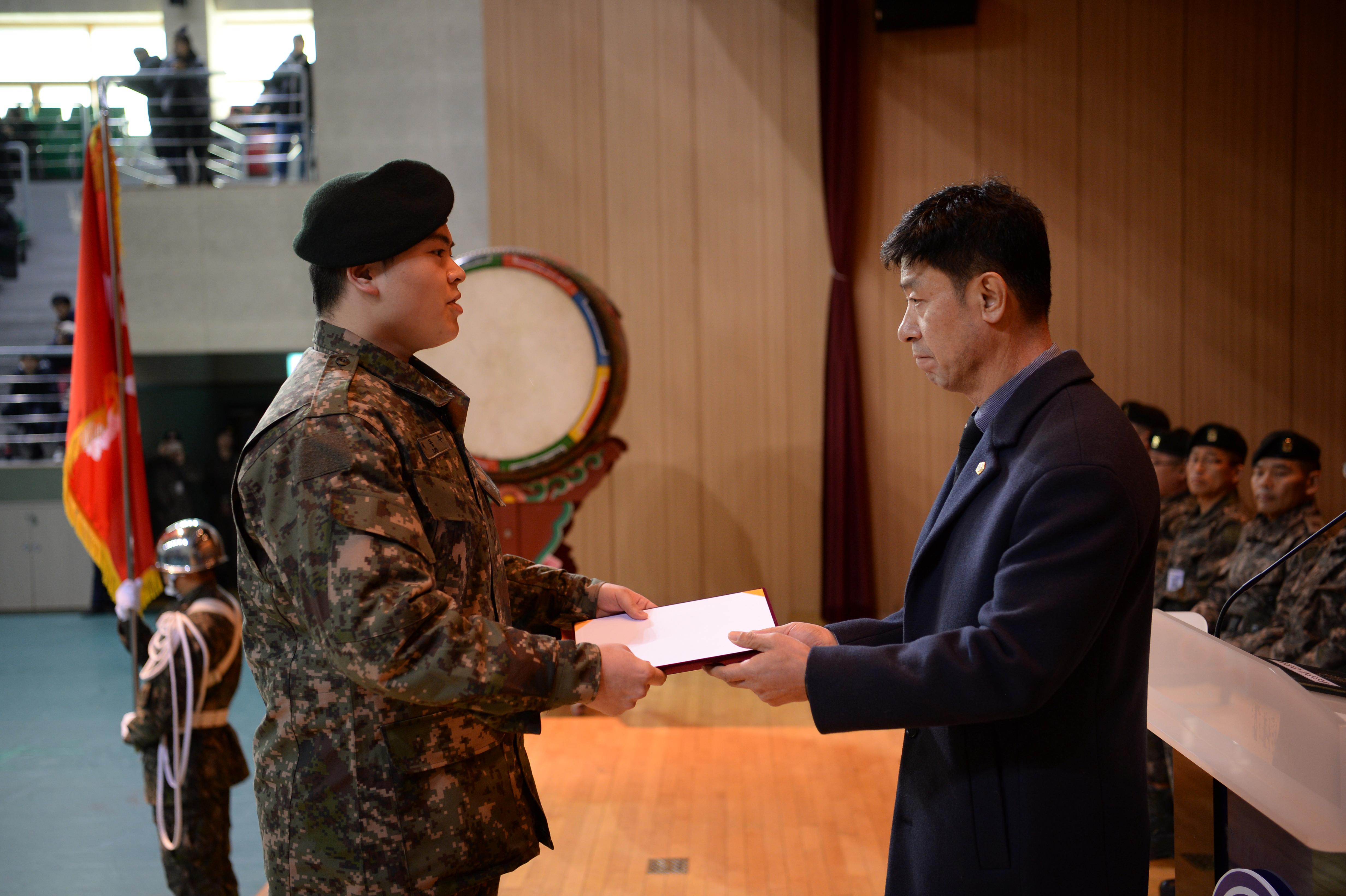 2019 육군 제7보병 사단 신병수료식 의 사진