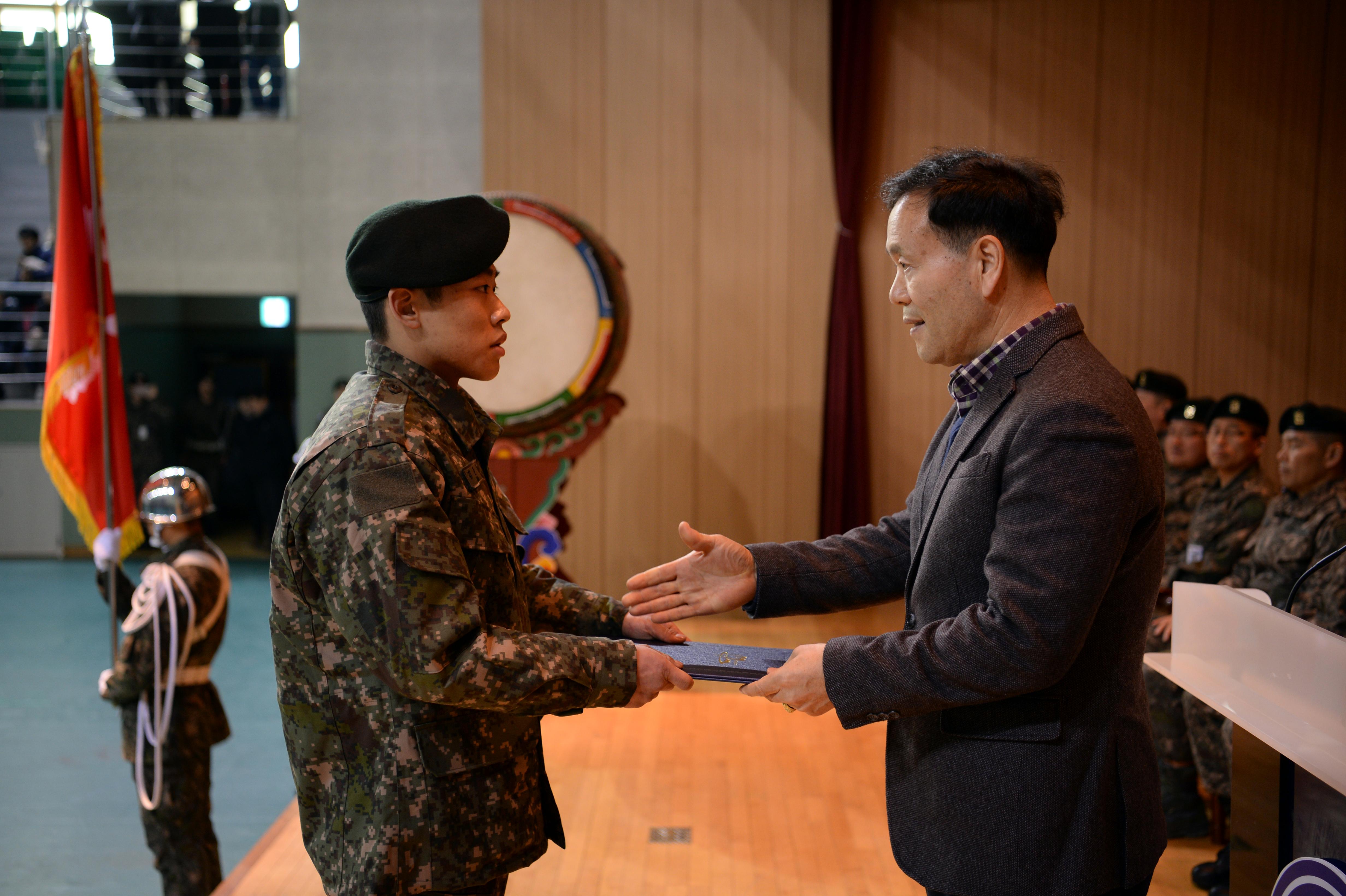 2019 육군 제7보병 사단 신병수료식 의 사진