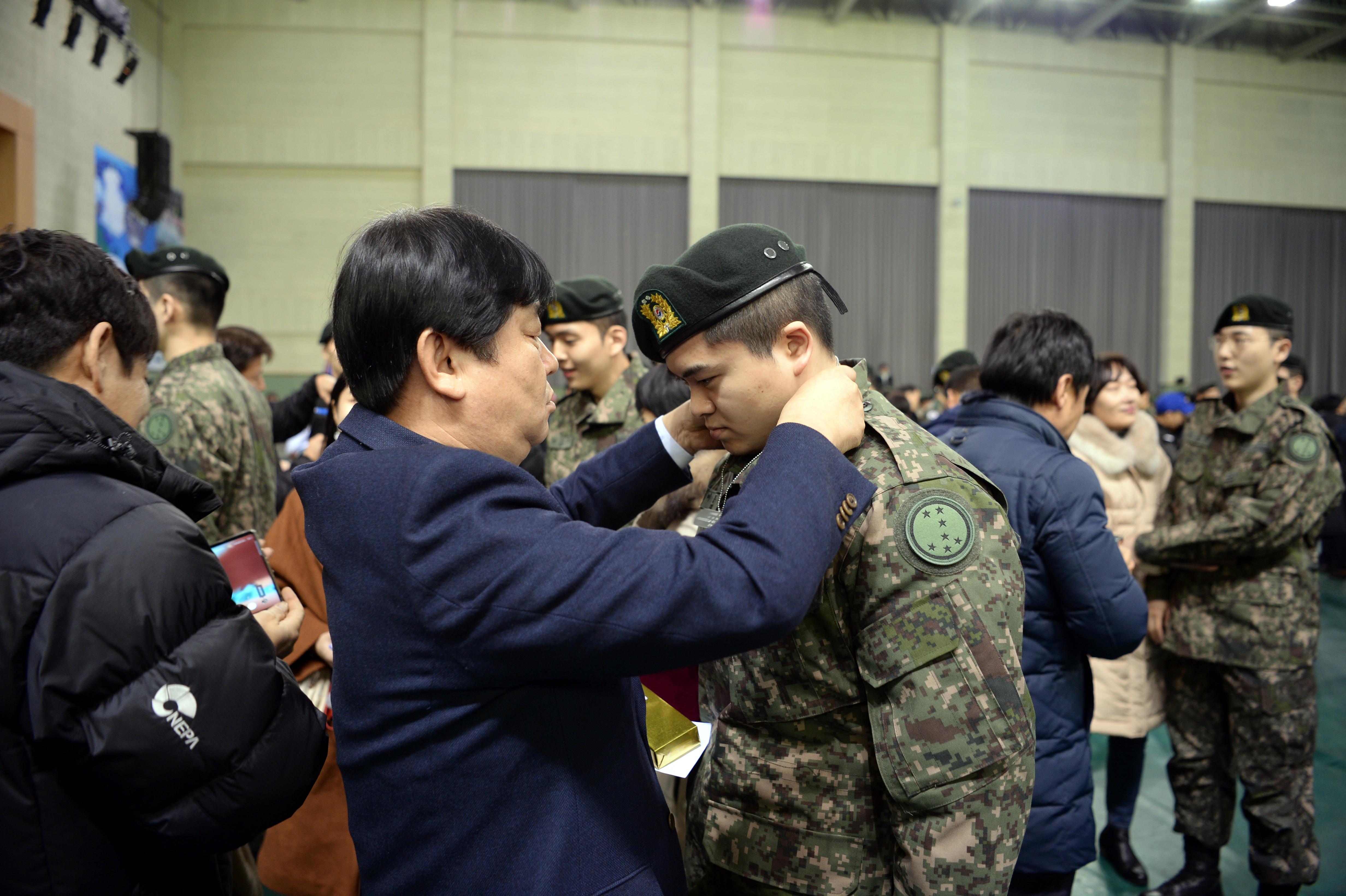 2019 육군 제7보병 사단 신병수료식 의 사진