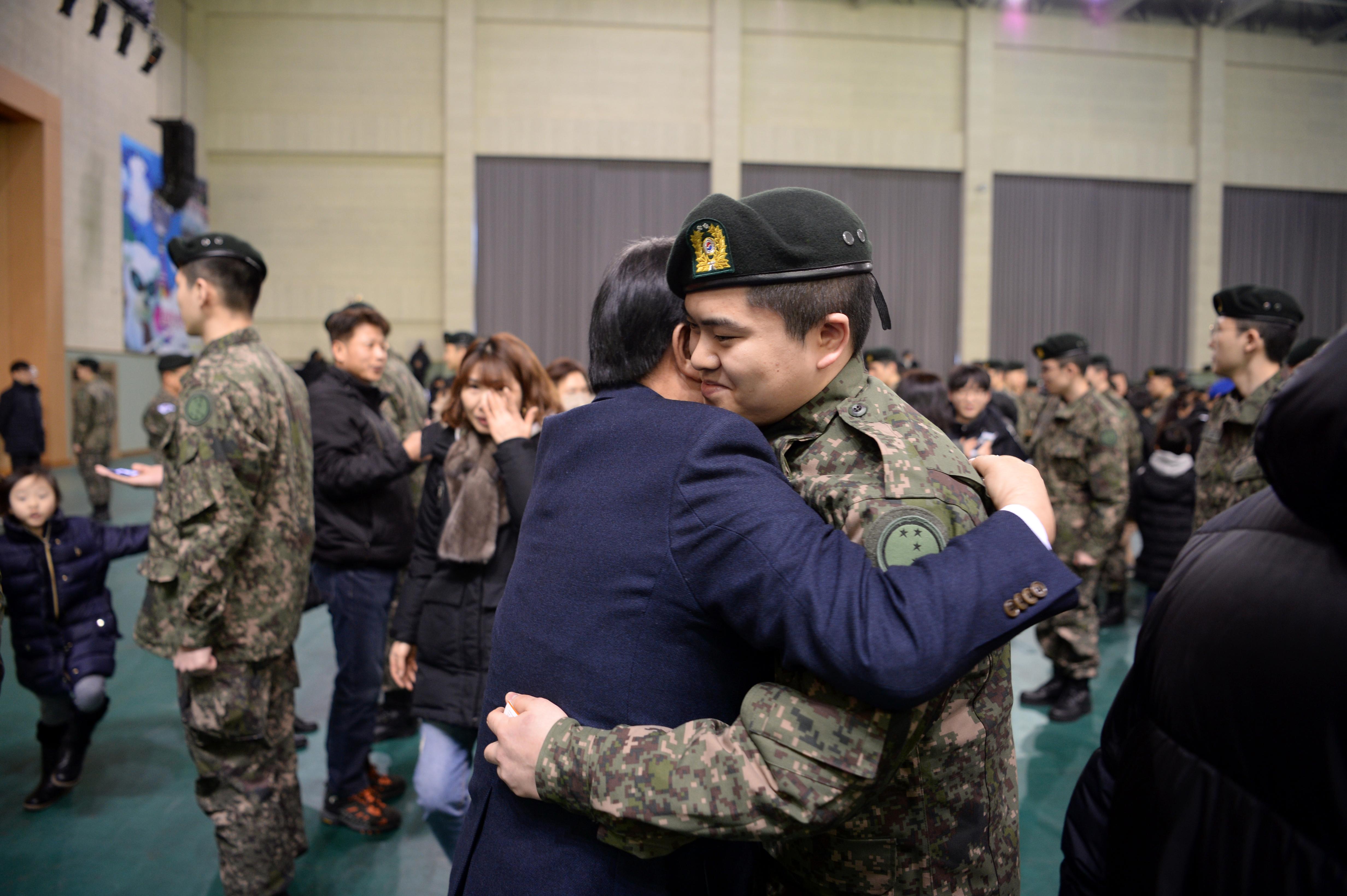 2019 육군 제7보병 사단 신병수료식 의 사진