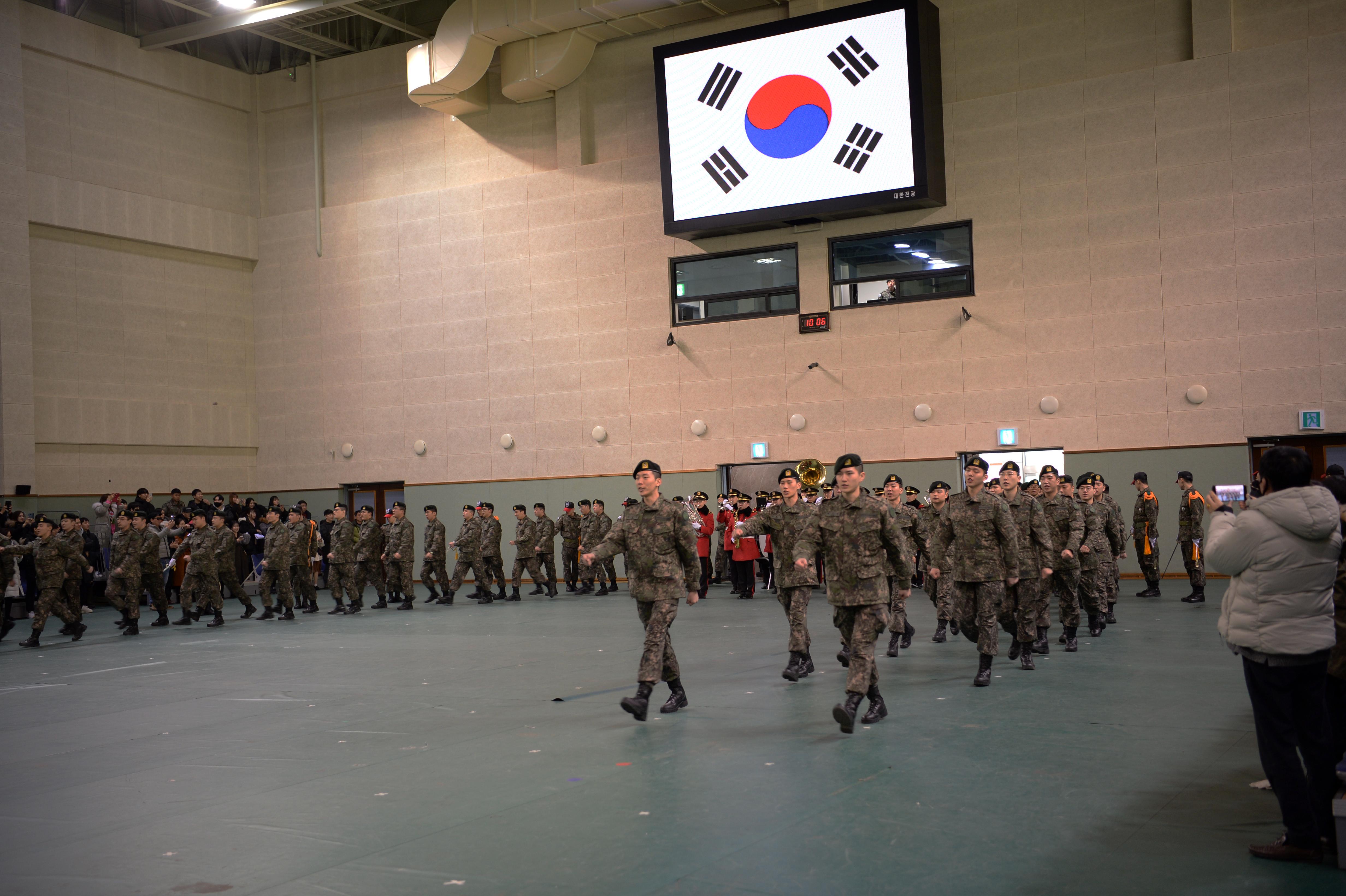 2019 육군 제7보병 사단 신병수료식 의 사진