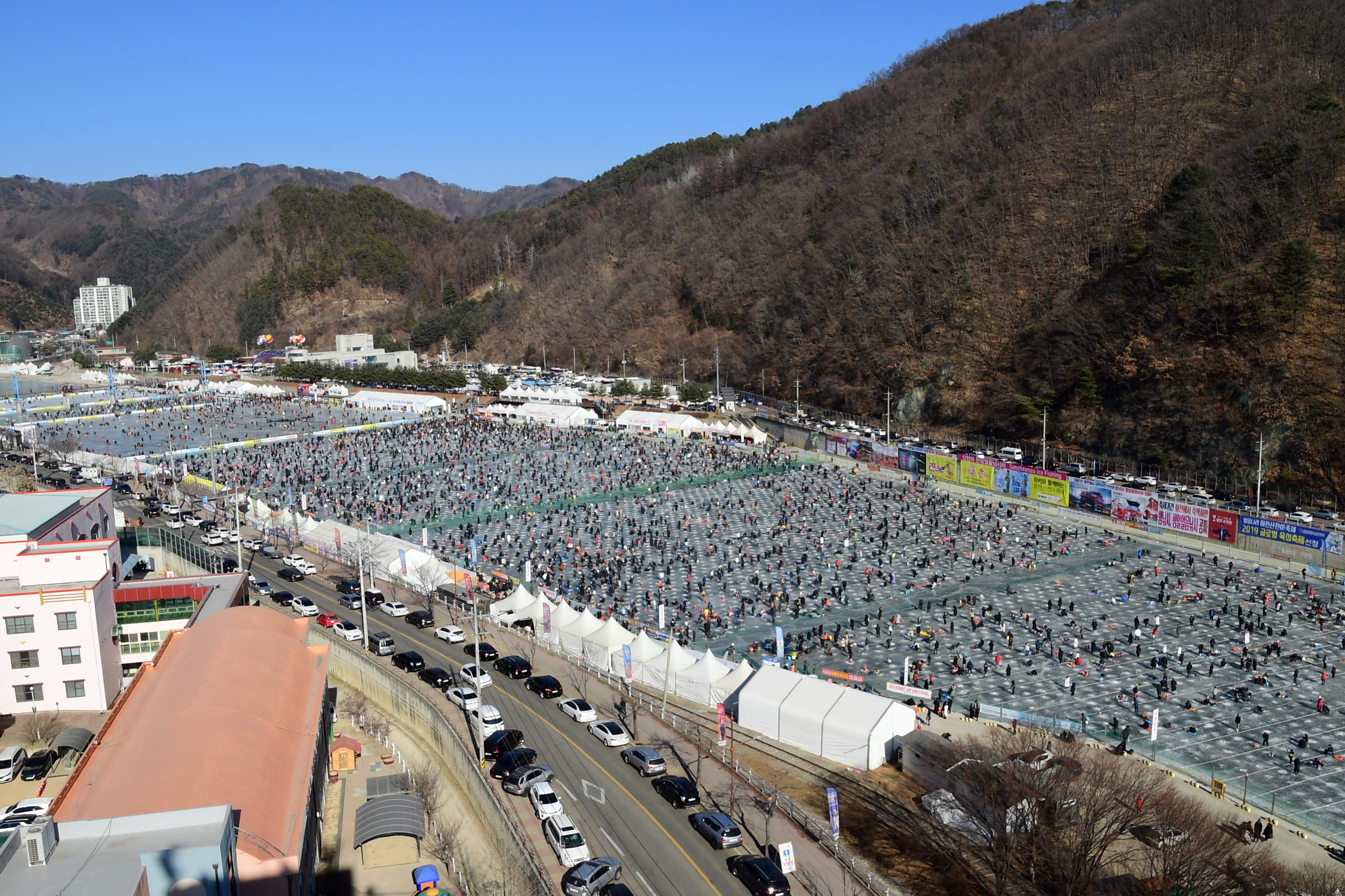 2019 화천산천어축제장 전경 의 사진