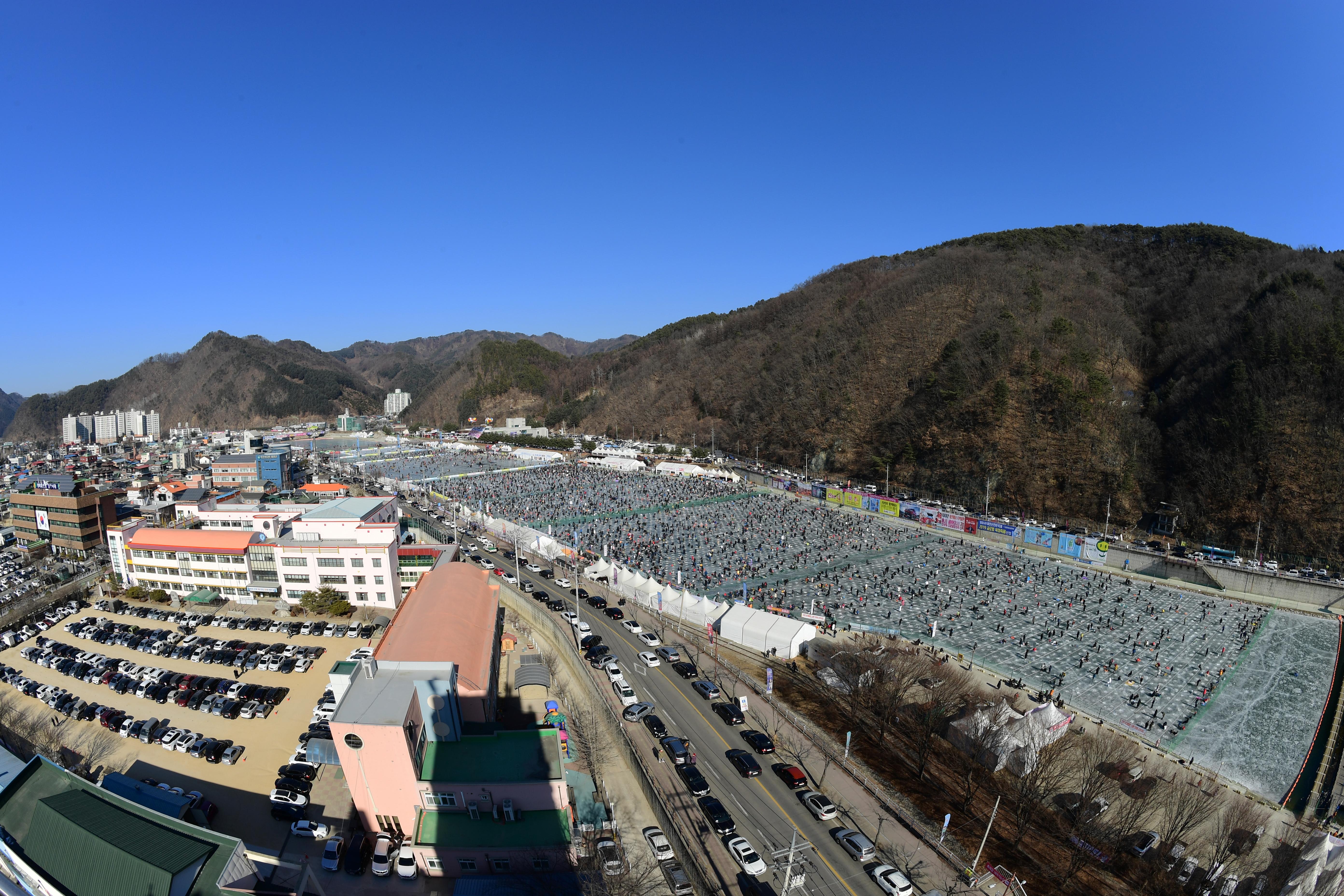 2019 화천산천어축제장 전경 의 사진