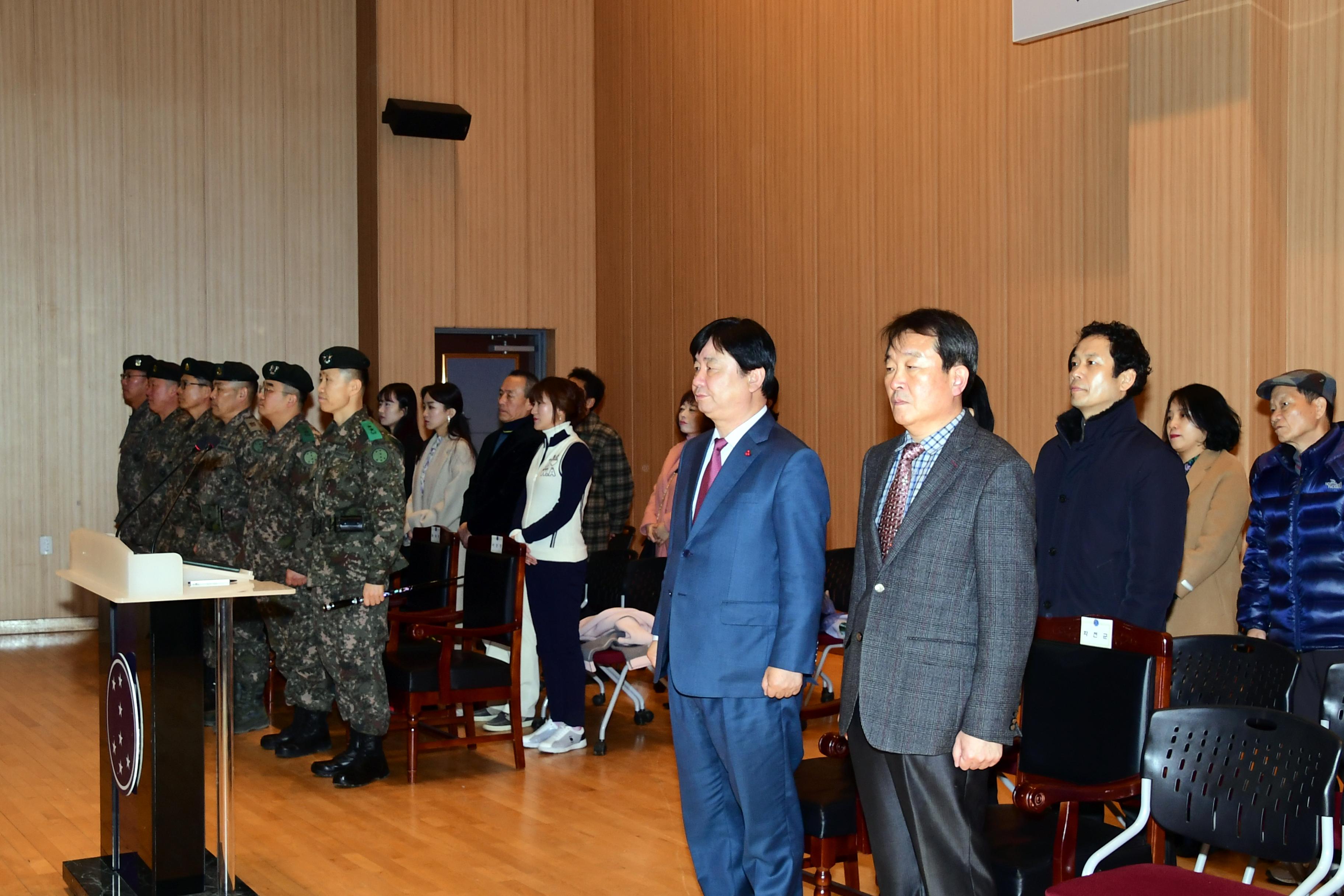 2019 육군 제7보병사단 신병 수료식 의 사진