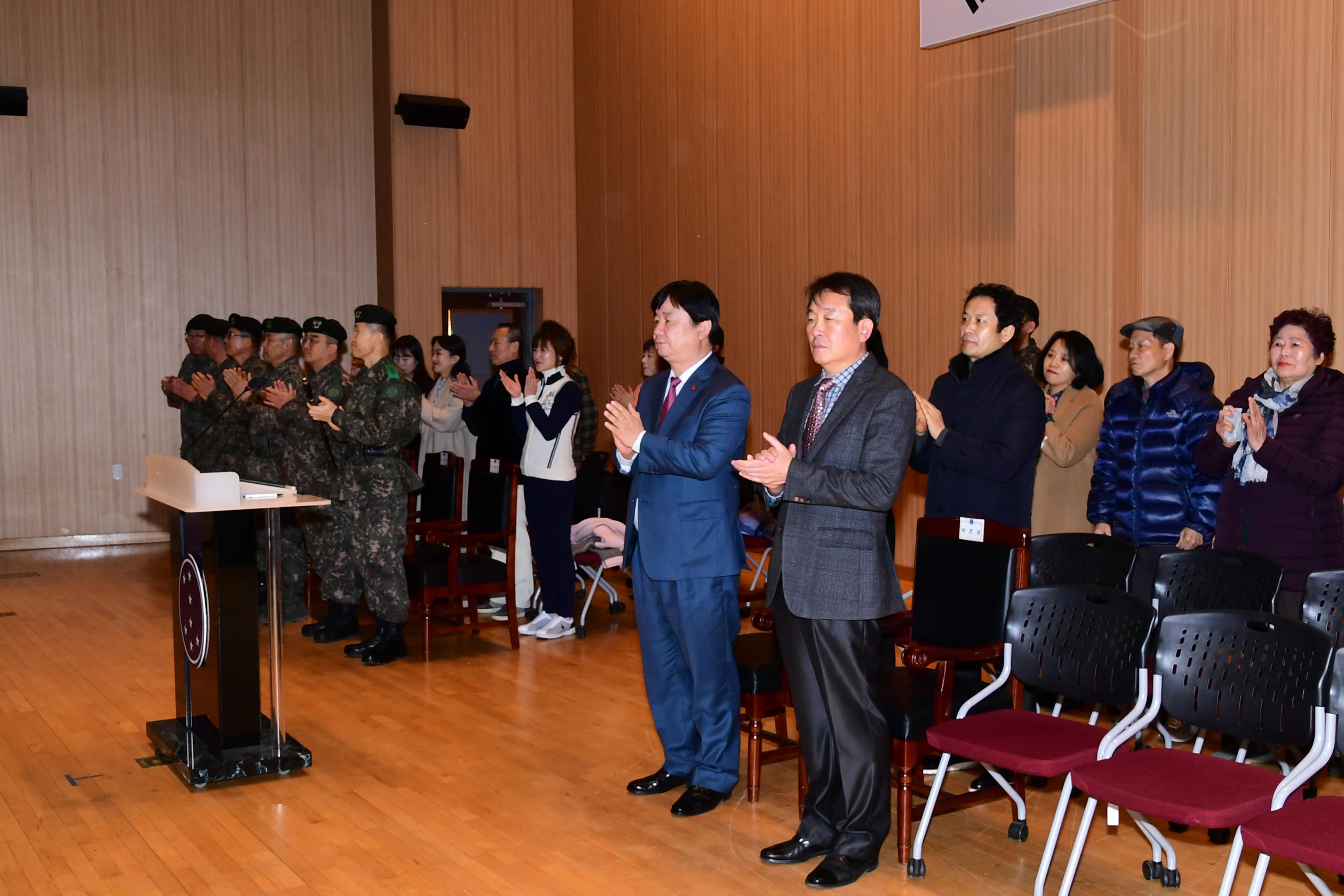 2019 육군 제7보병사단 신병 수료식 의 사진