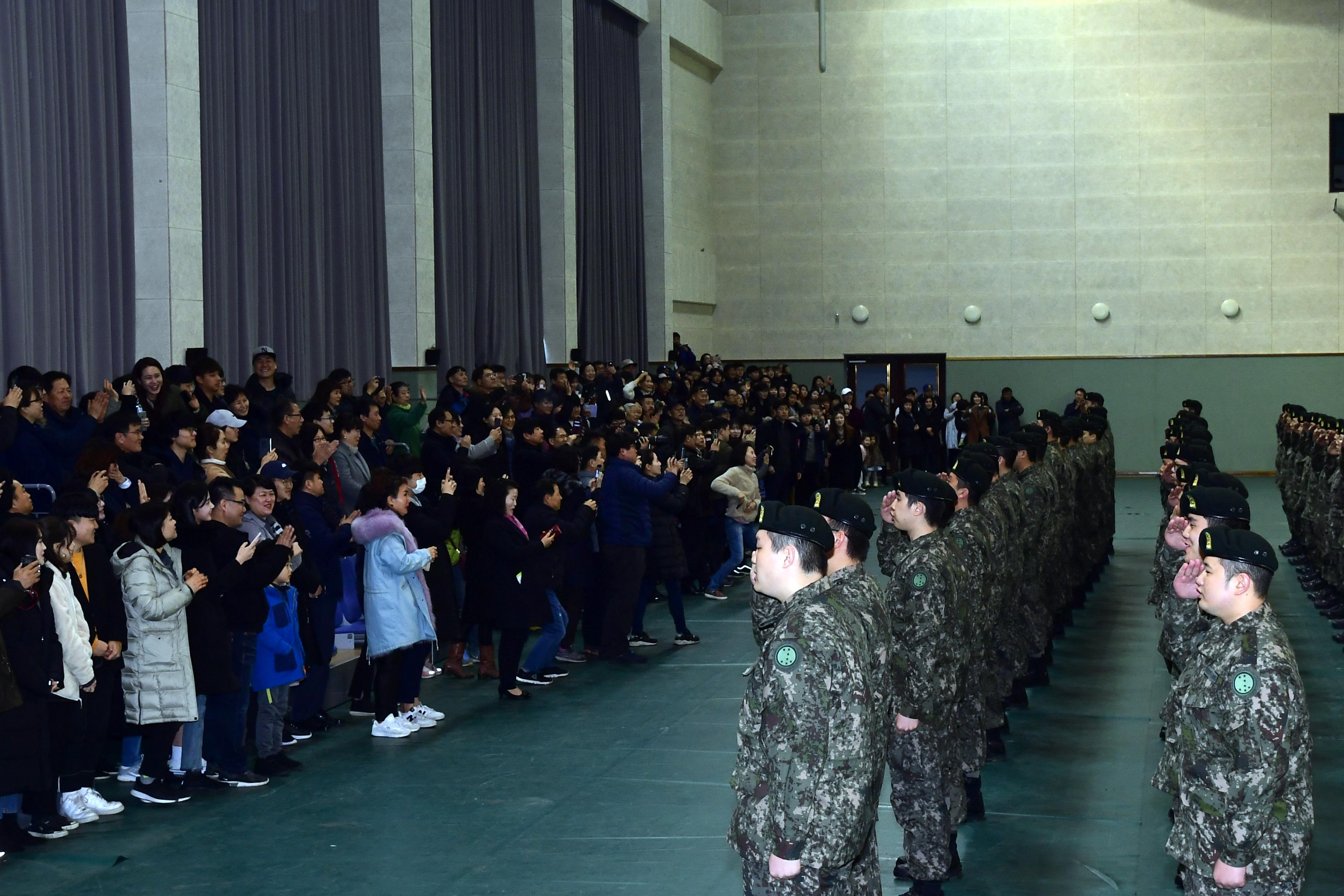 2019 육군 제7보병사단 신병 수료식 의 사진