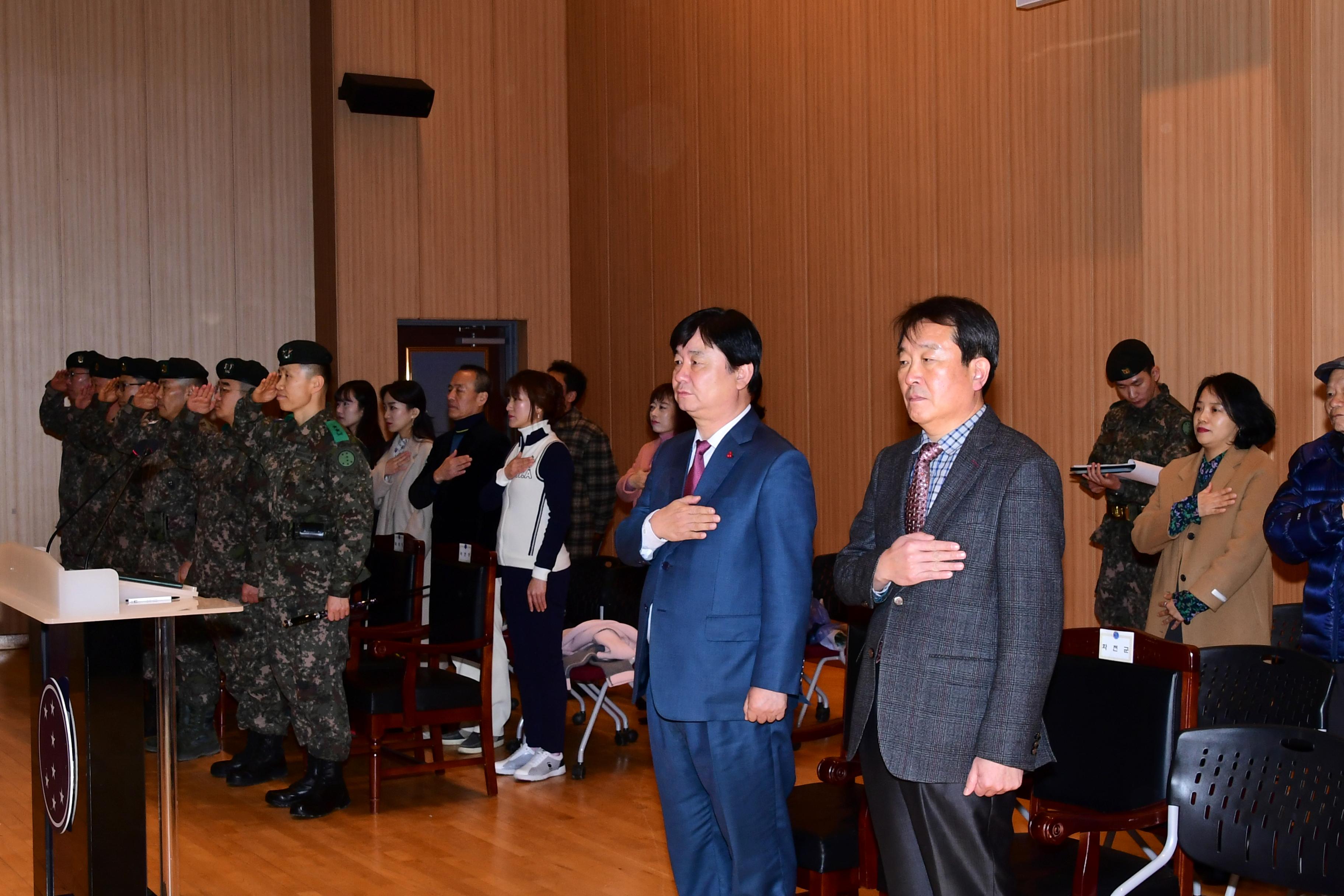 2019 육군 제7보병사단 신병 수료식 의 사진