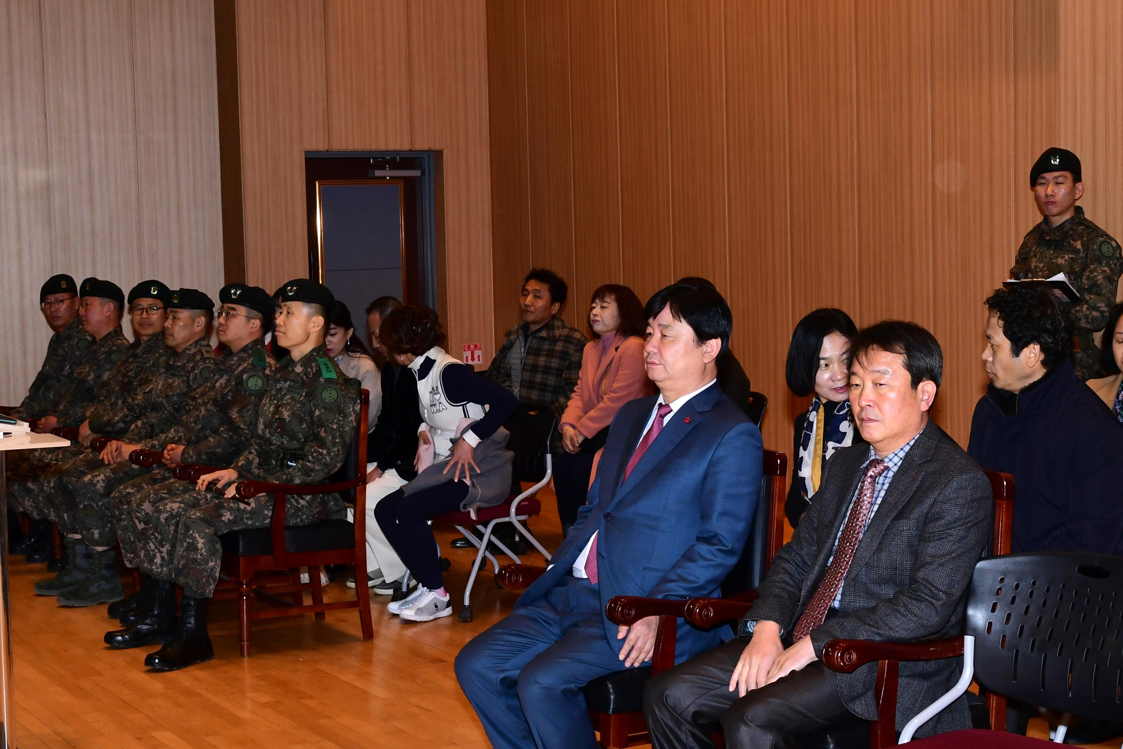 2019 육군 제7보병사단 신병 수료식 의 사진