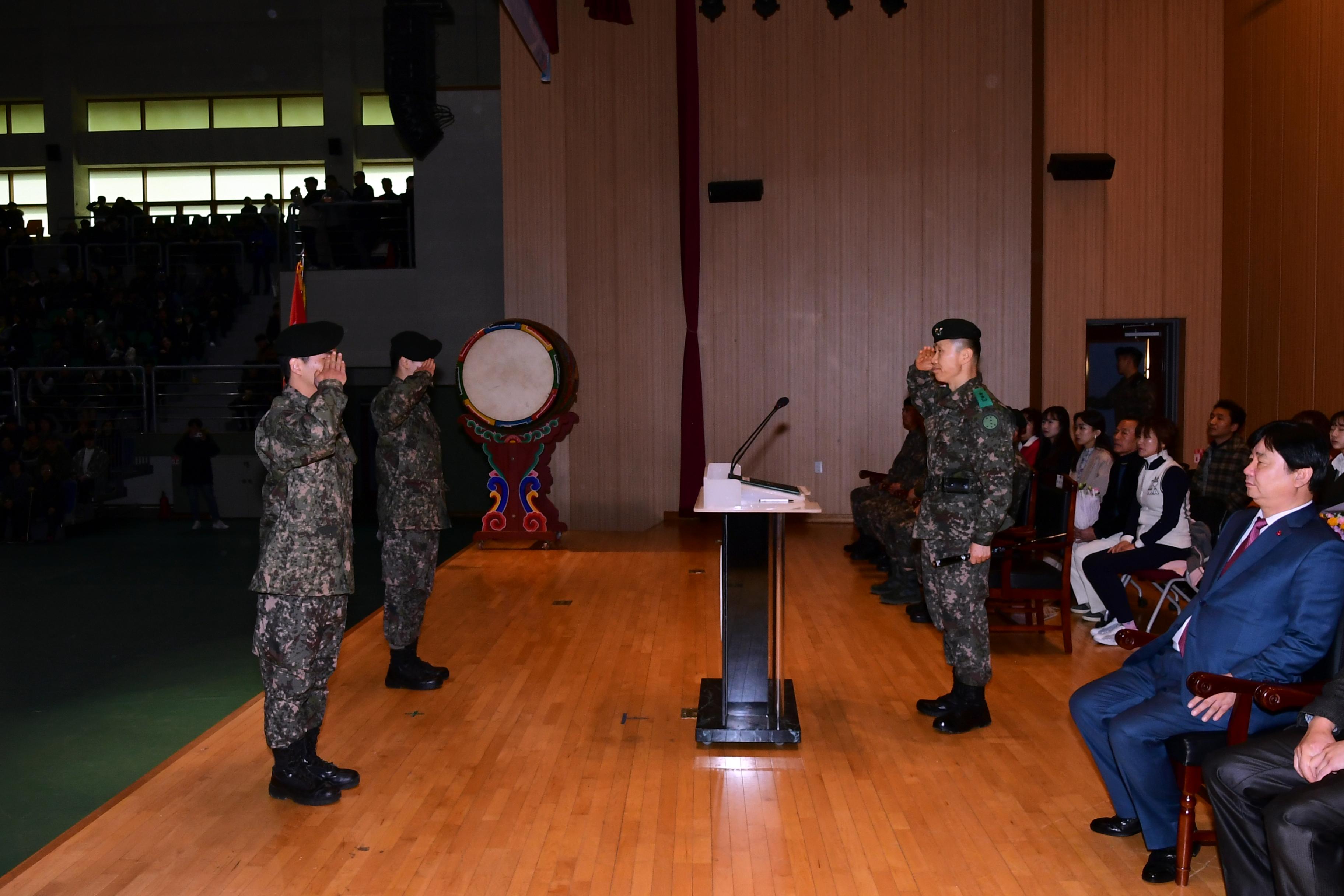 2019 육군 제7보병사단 신병 수료식 의 사진