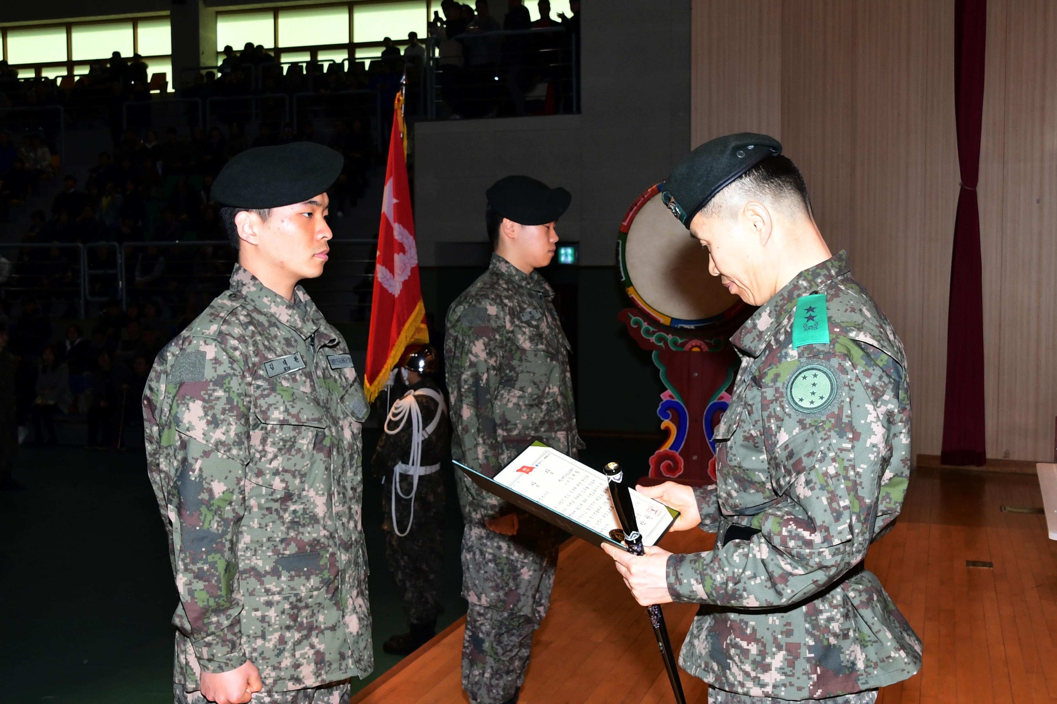 2019 육군 제7보병사단 신병 수료식 의 사진