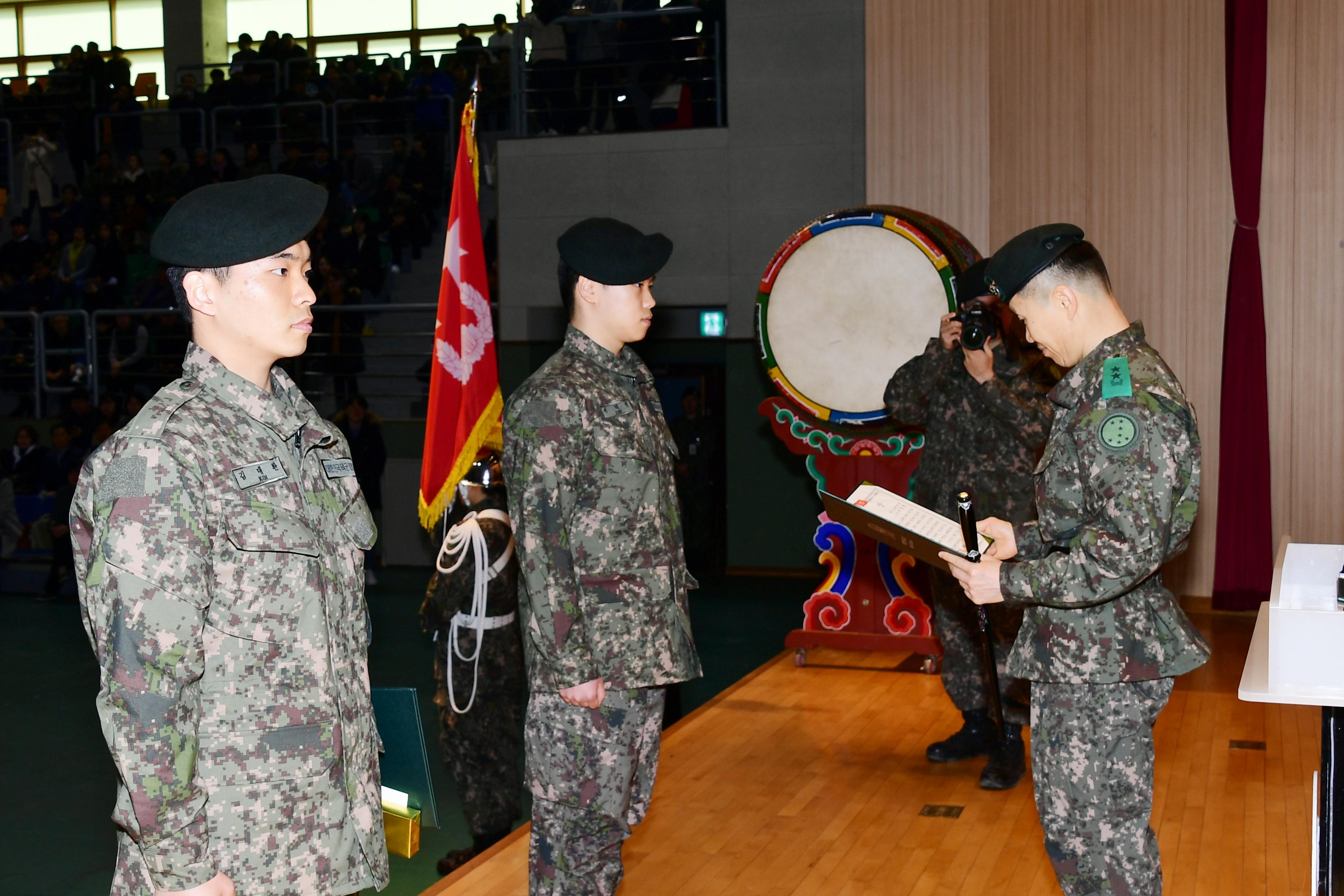 2019 육군 제7보병사단 신병 수료식 의 사진