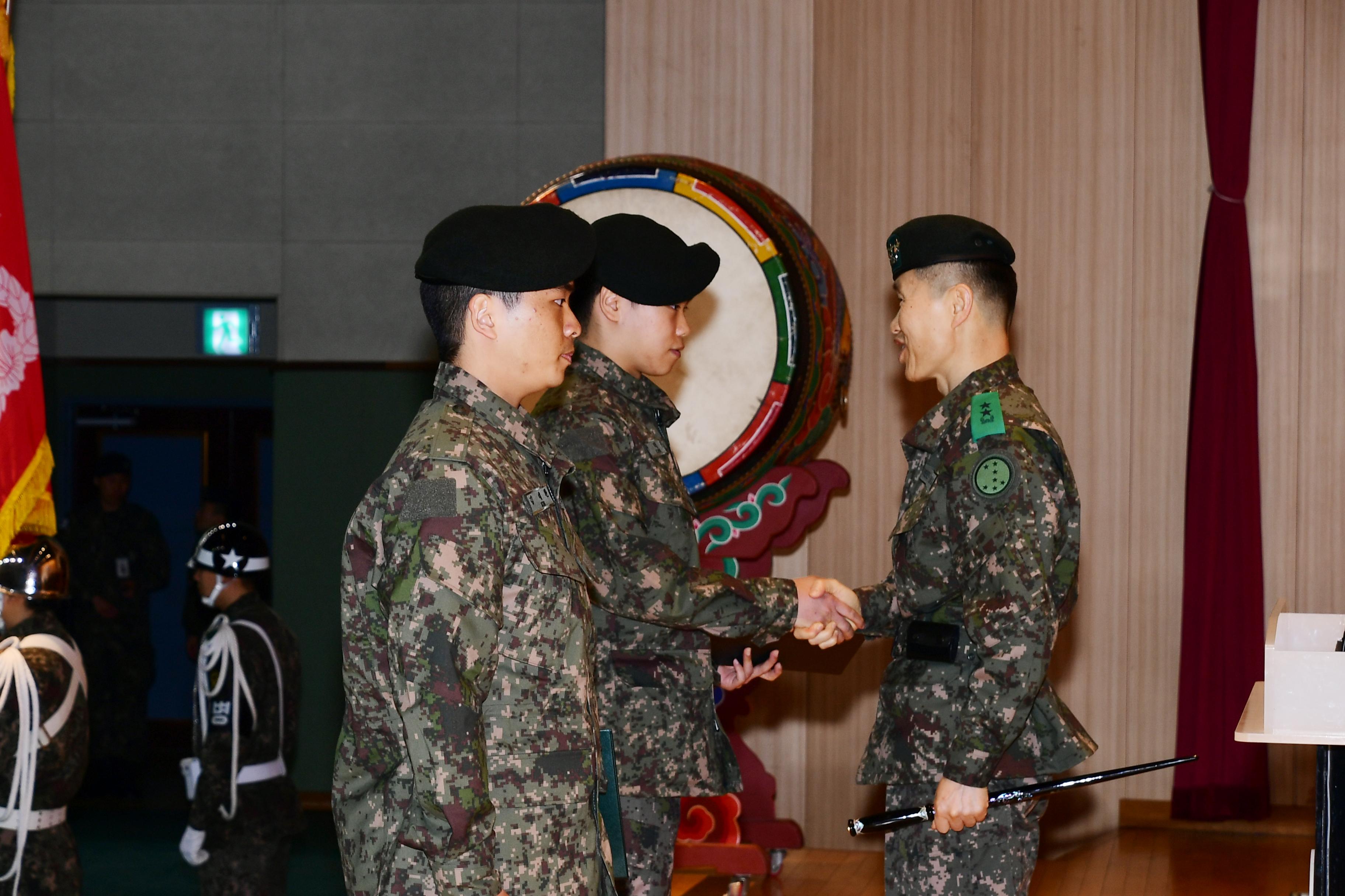 2019 육군 제7보병사단 신병 수료식 의 사진