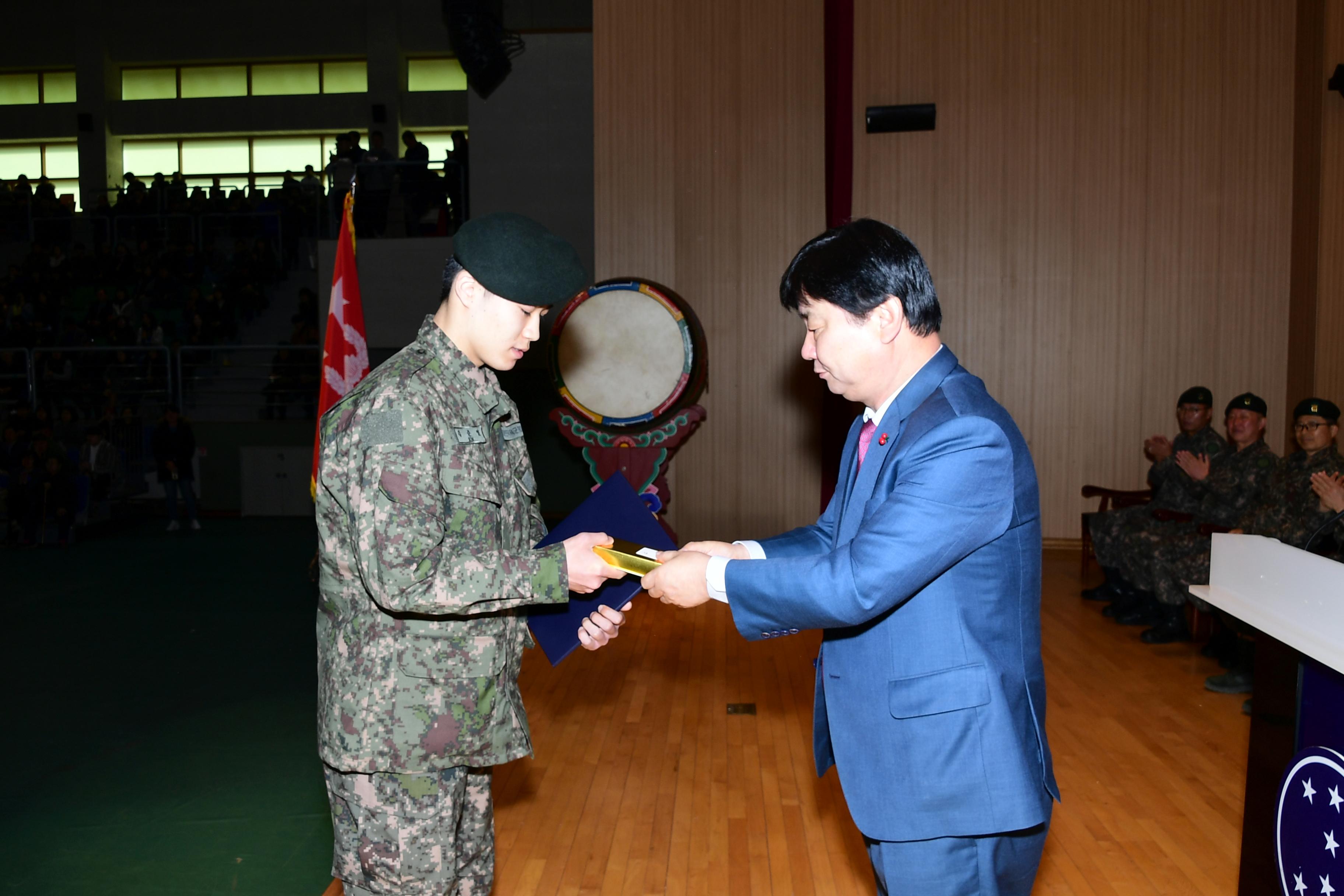 2019 육군 제7보병사단 신병 수료식 의 사진