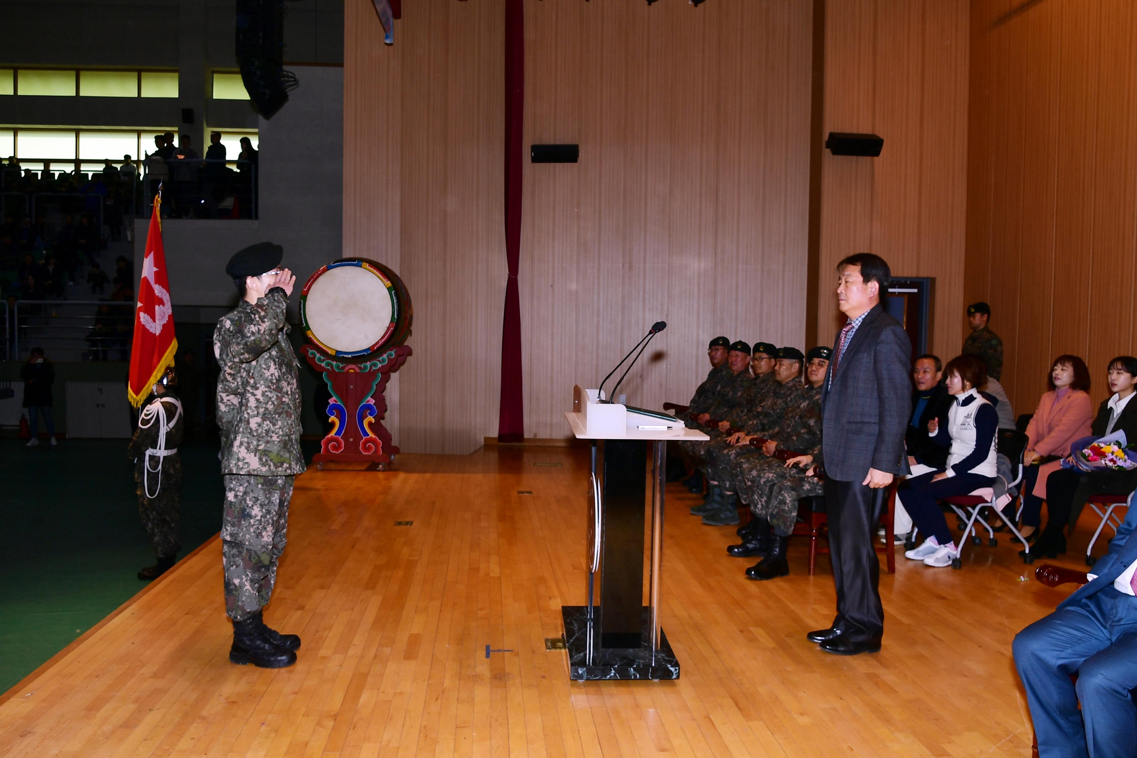 2019 육군 제7보병사단 신병 수료식 의 사진