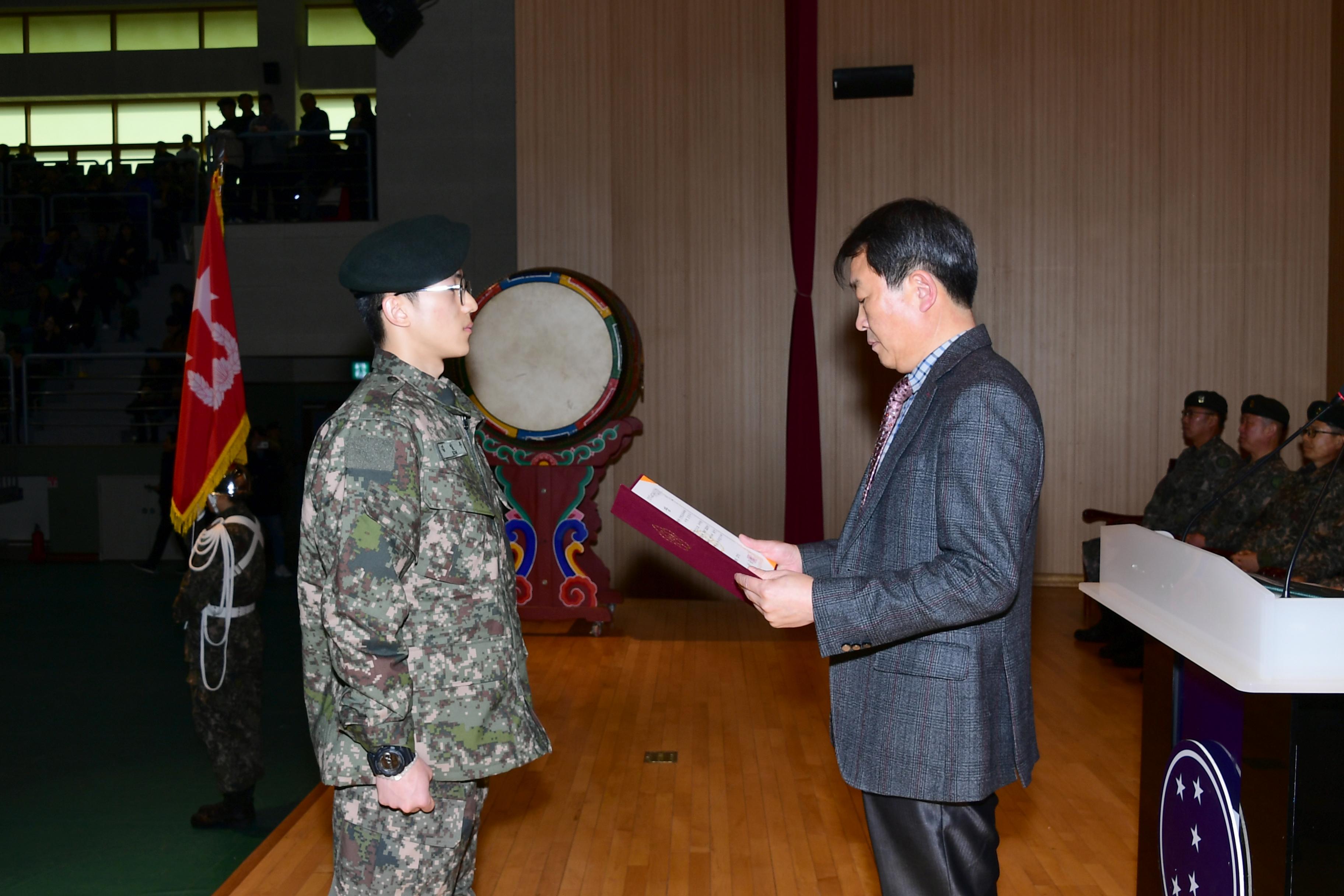 2019 육군 제7보병사단 신병 수료식 의 사진