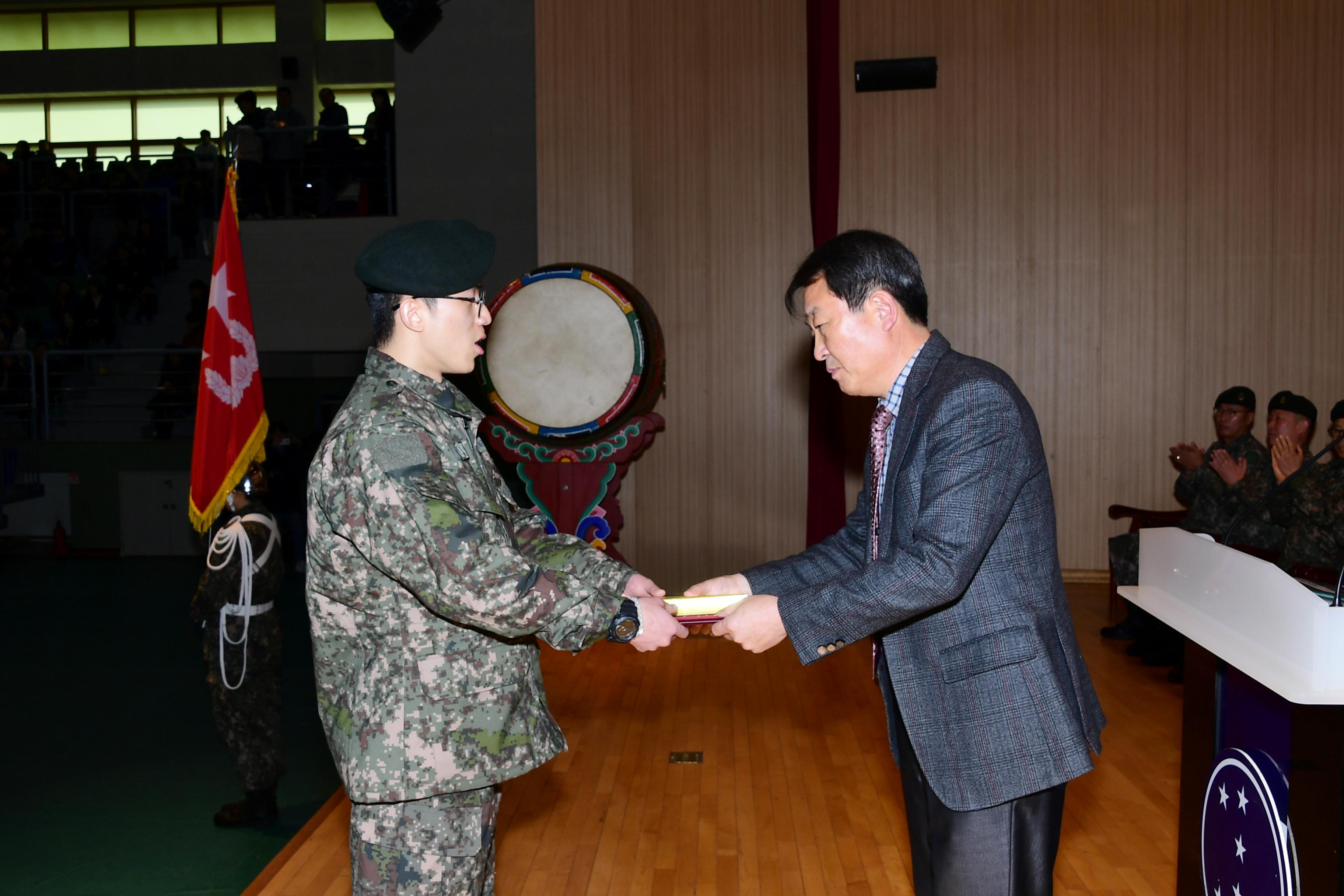 2019 육군 제7보병사단 신병 수료식 의 사진