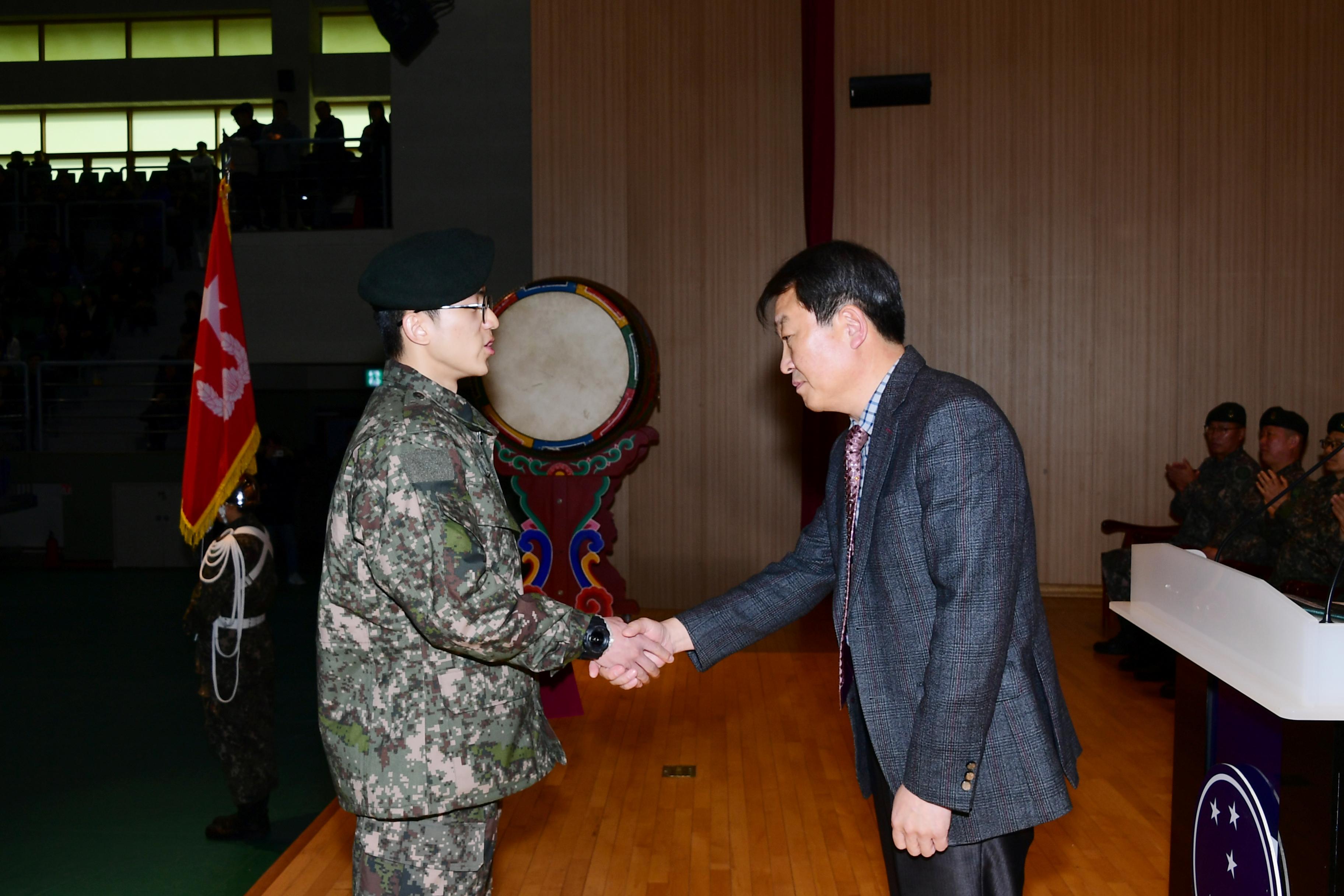 2019 육군 제7보병사단 신병 수료식 의 사진