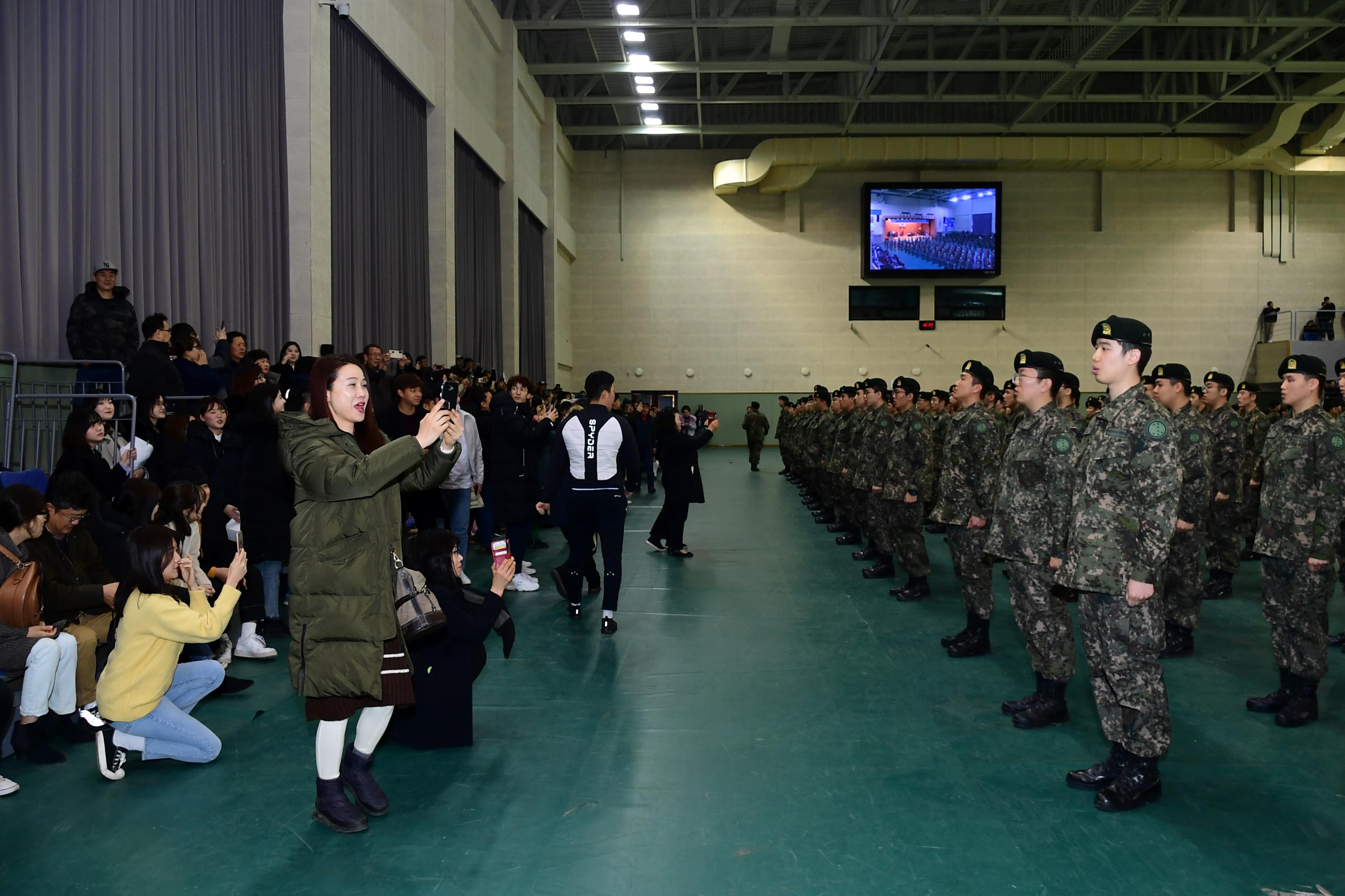 2019 육군 제7보병사단 신병 수료식 의 사진