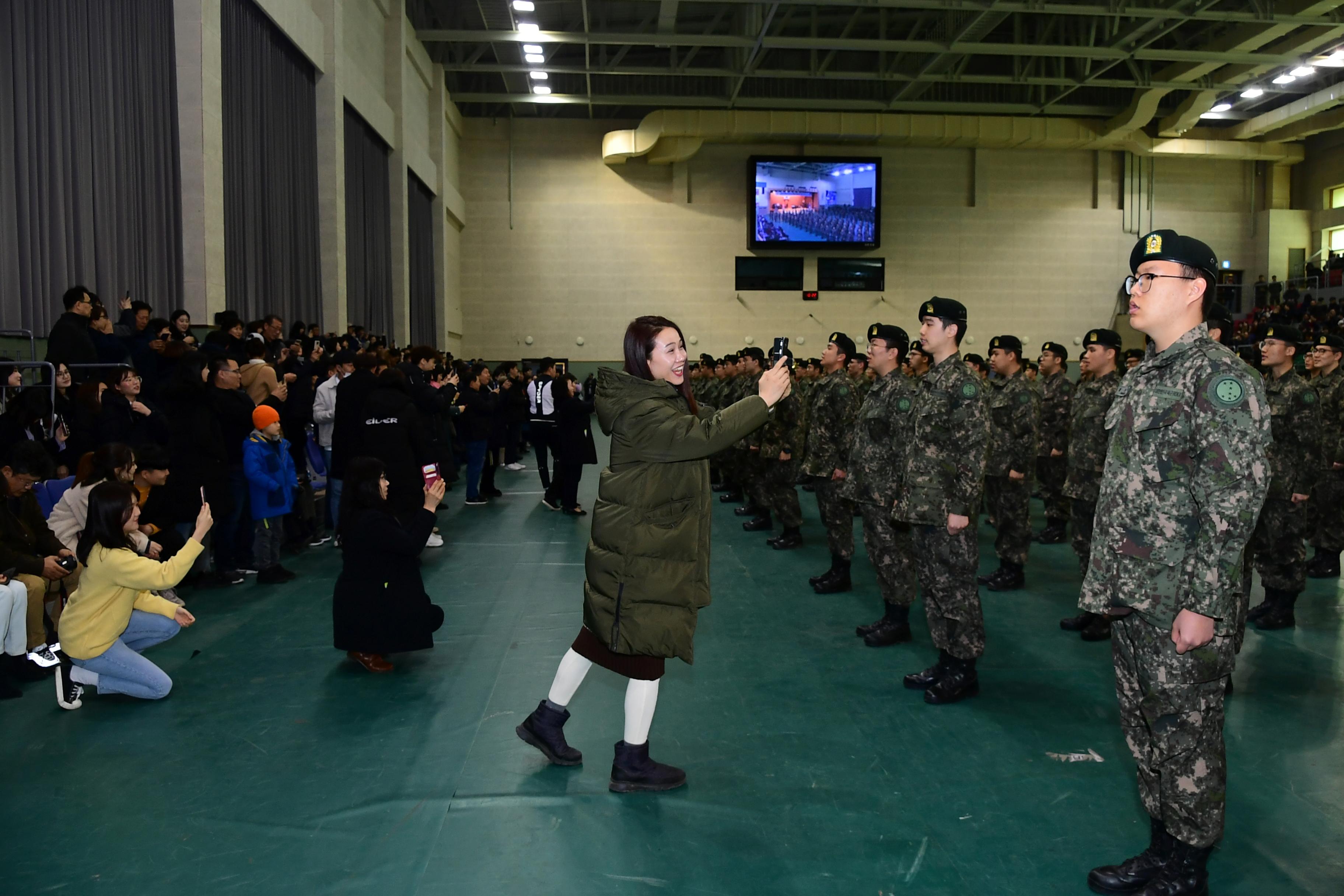 2019 육군 제7보병사단 신병 수료식 의 사진