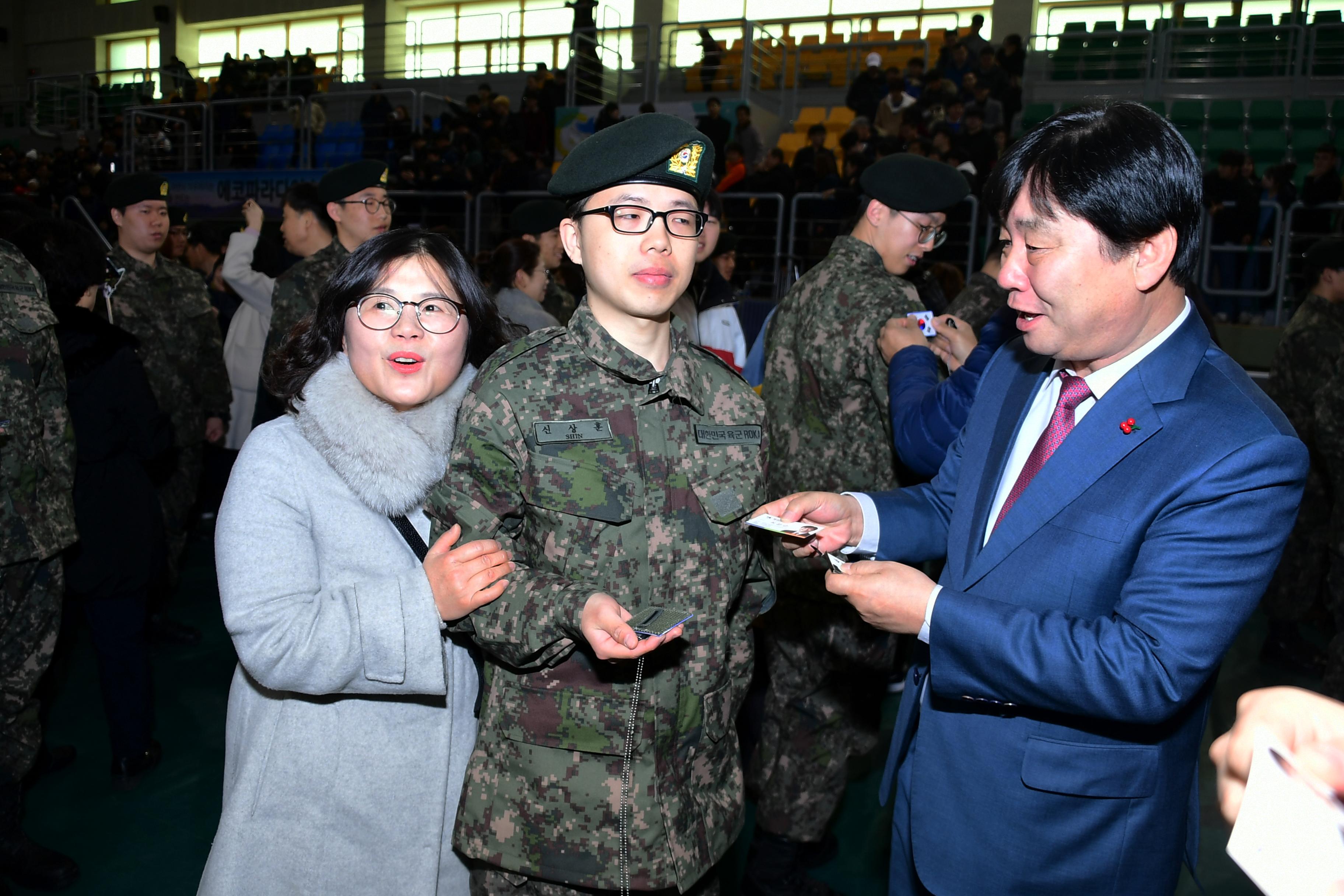 2019 육군 제7보병사단 신병 수료식 의 사진