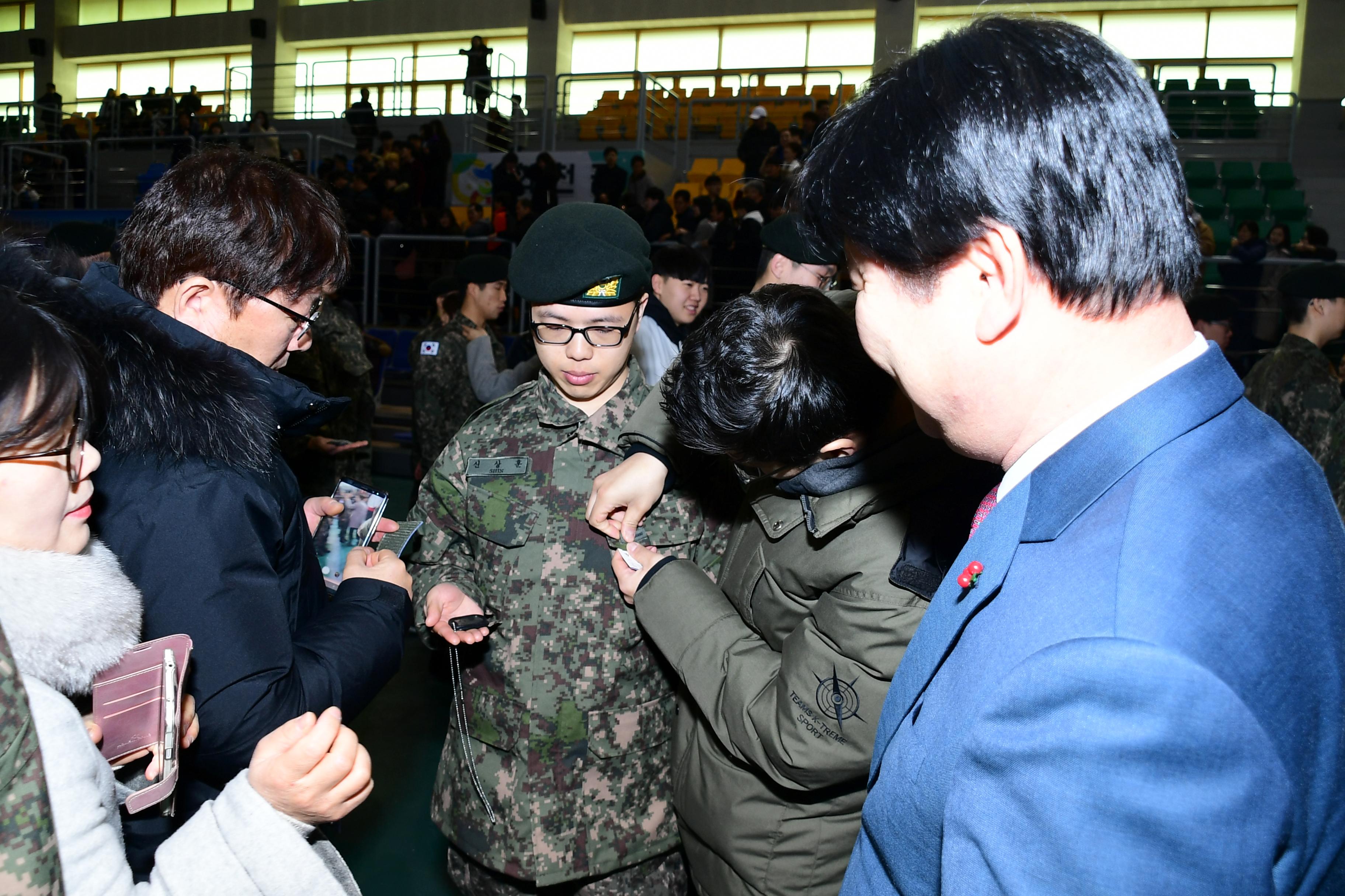 2019 육군 제7보병사단 신병 수료식 의 사진