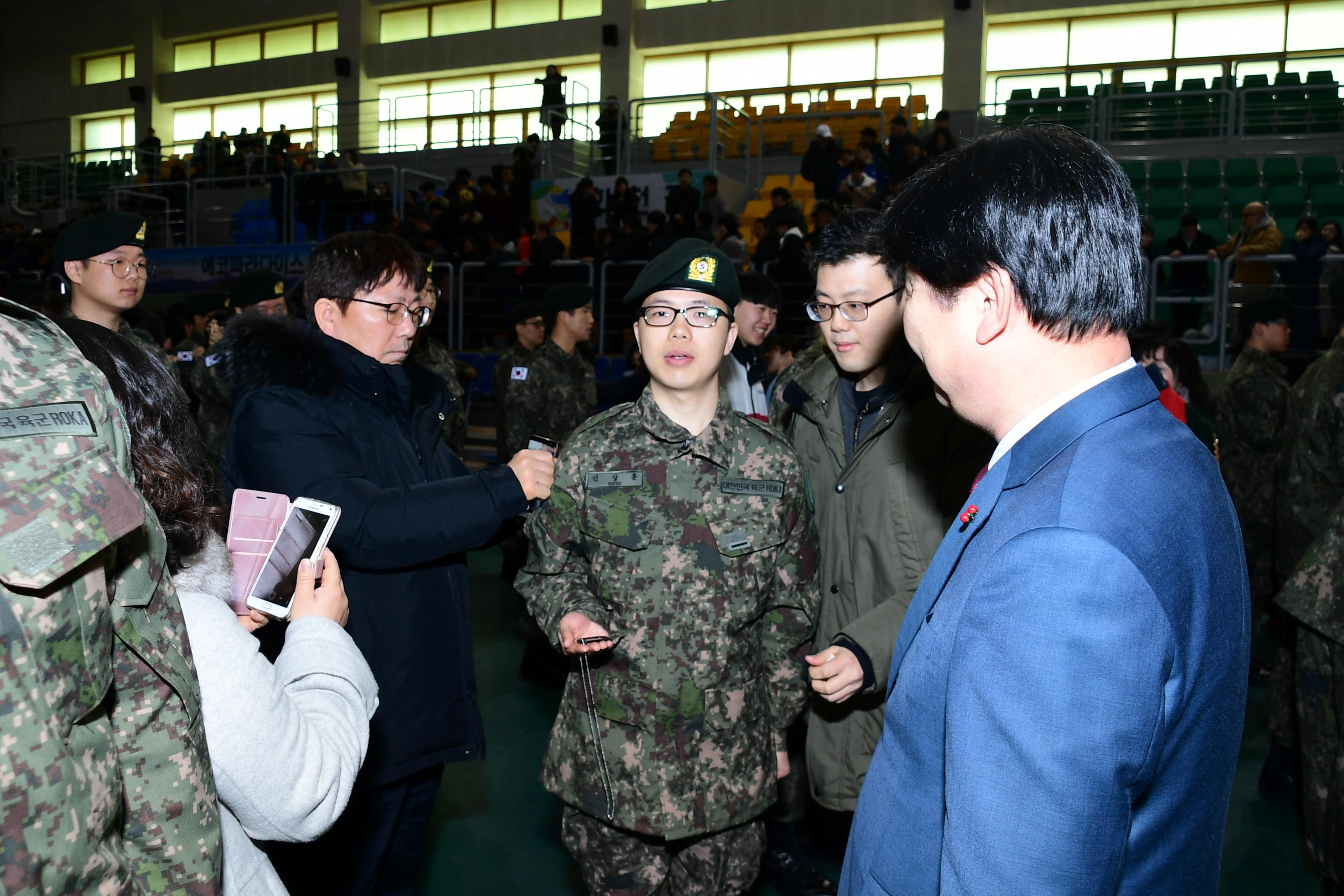 2019 육군 제7보병사단 신병 수료식 의 사진