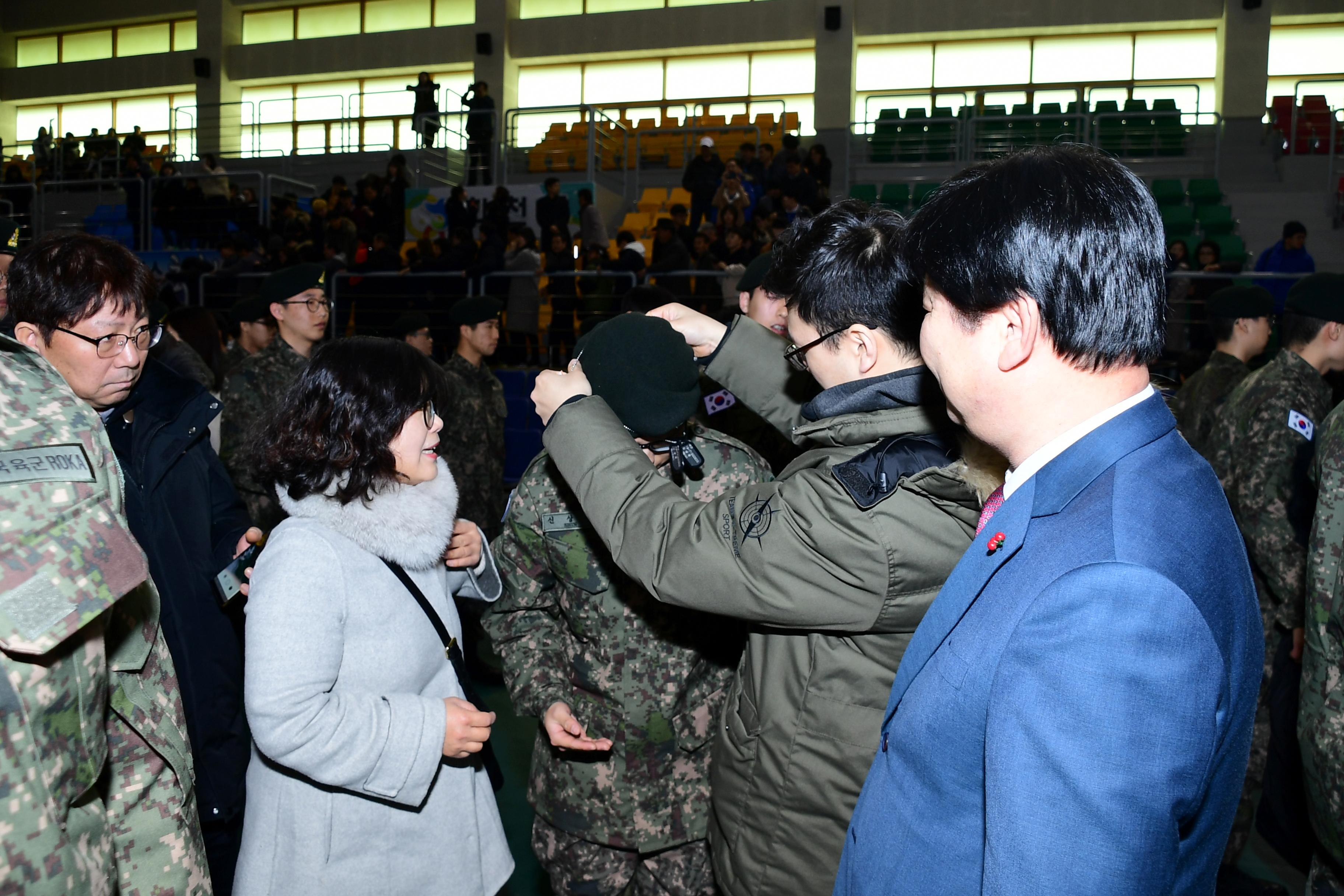 2019 육군 제7보병사단 신병 수료식 의 사진