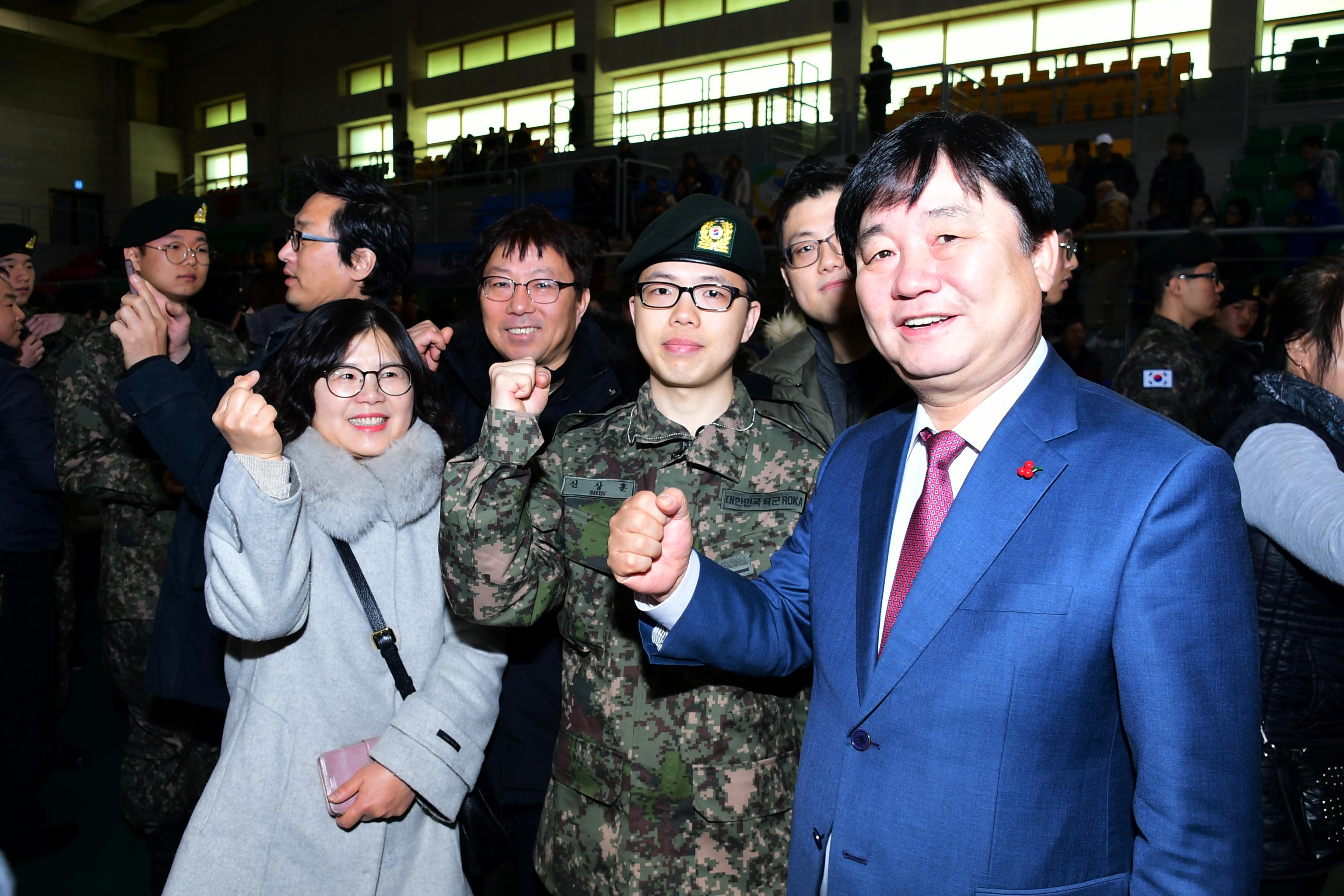 2019 육군 제7보병사단 신병 수료식 의 사진