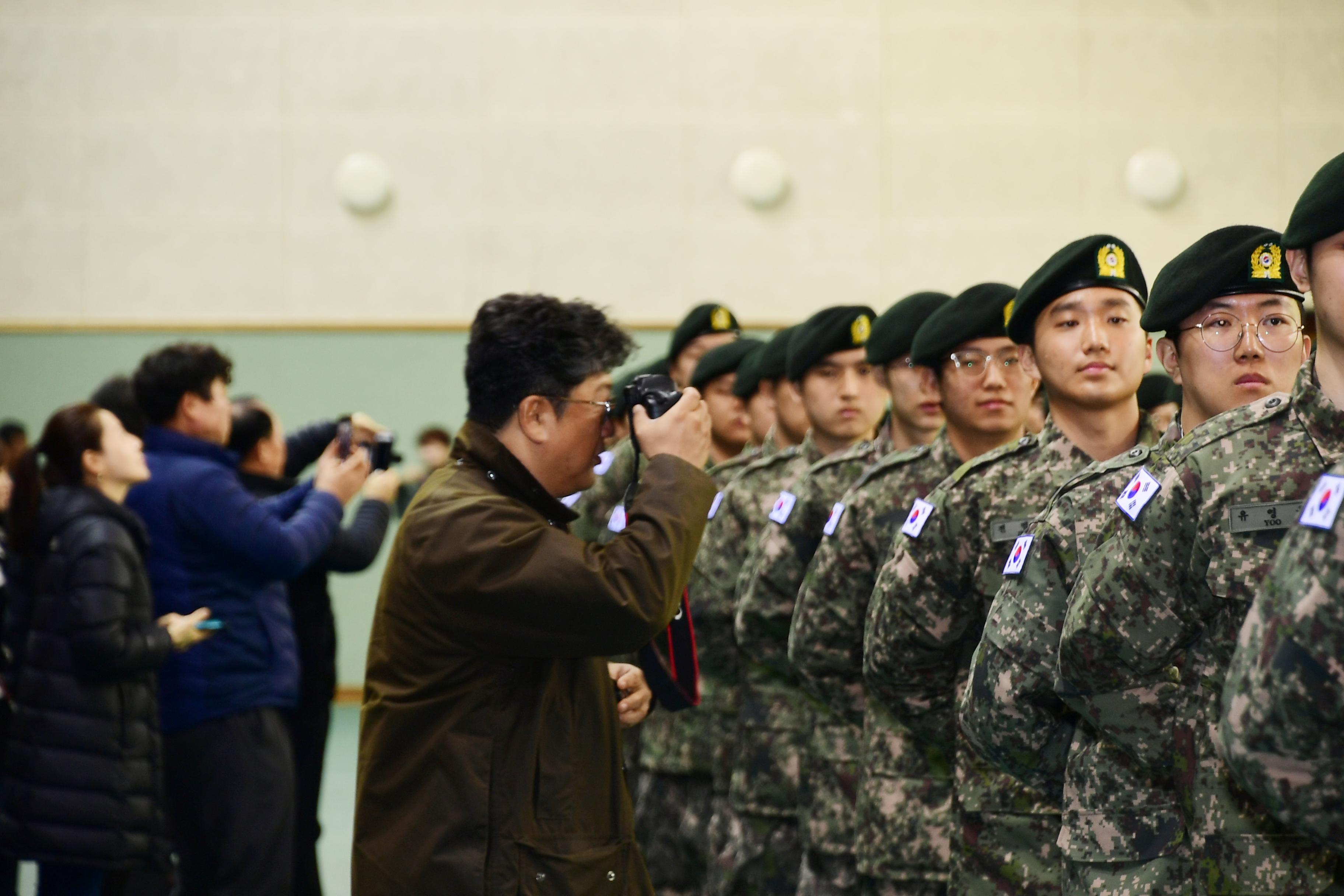 2019 육군 제7보병사단 신병 수료식 의 사진