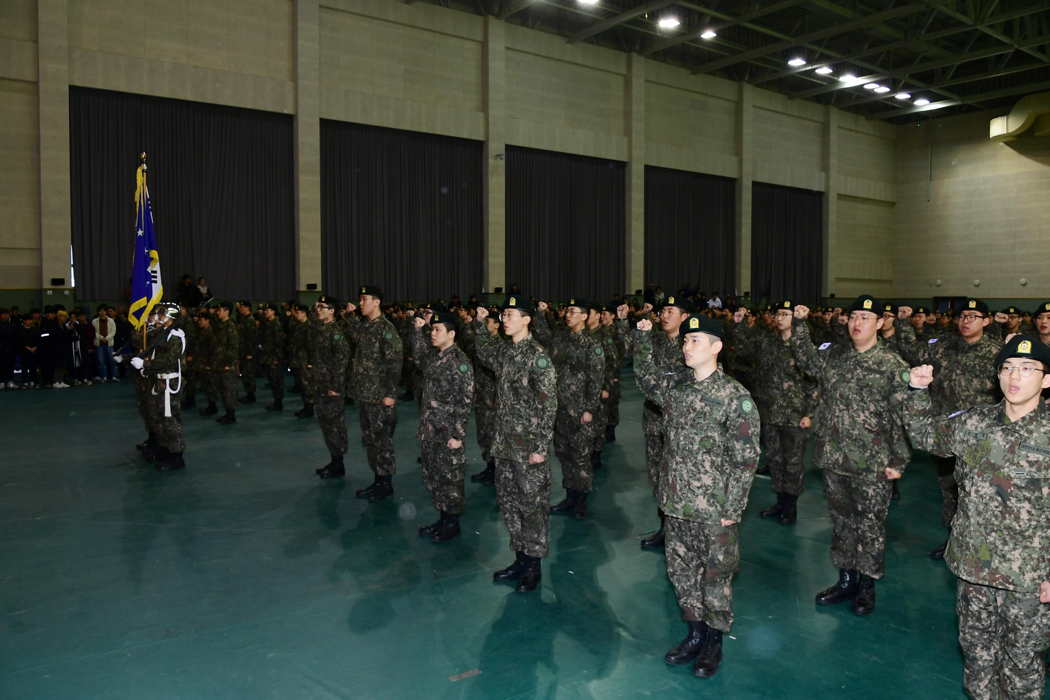 2019 육군 제7보병사단 신병 수료식 의 사진