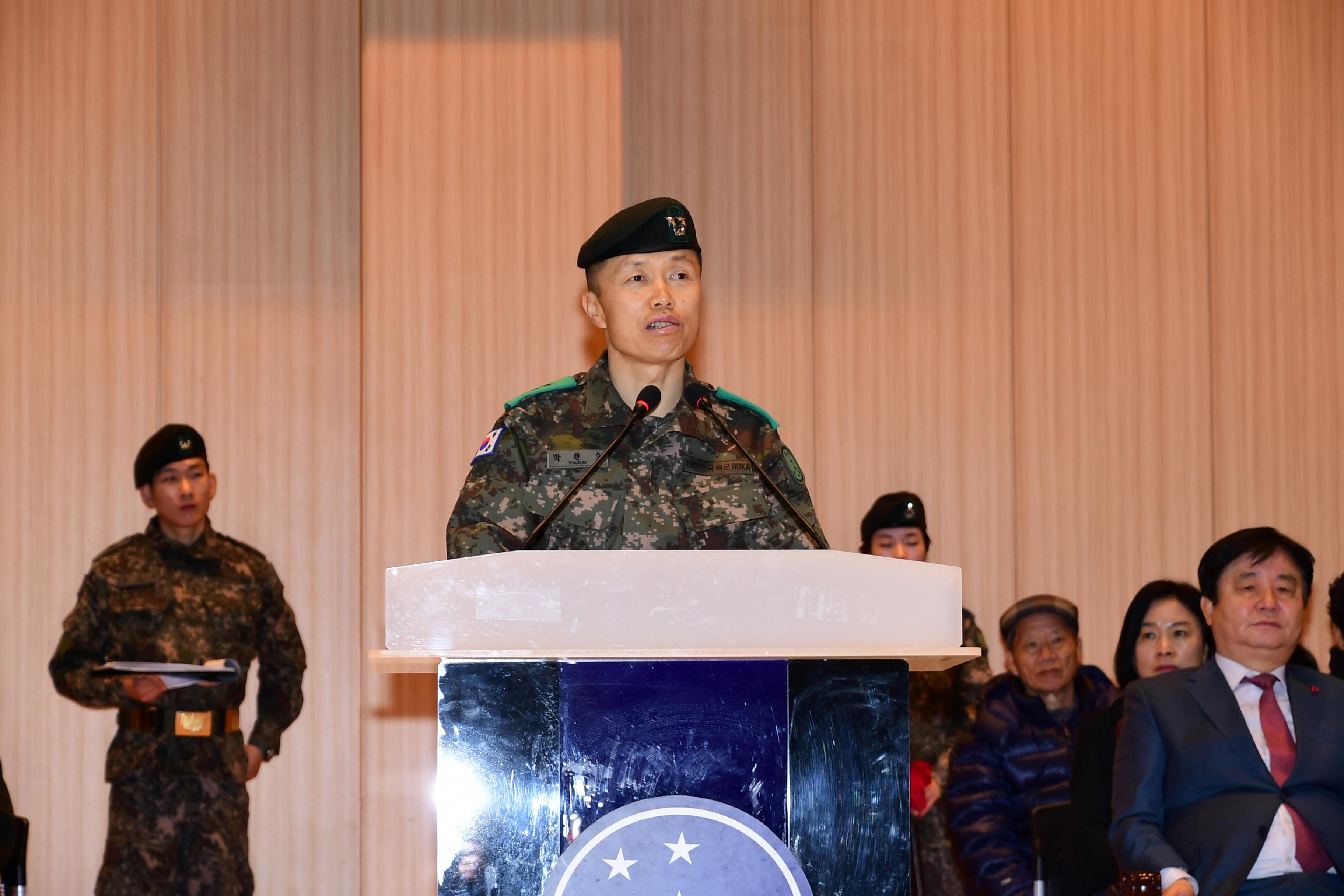 2019 육군 제7보병사단 신병 수료식 의 사진