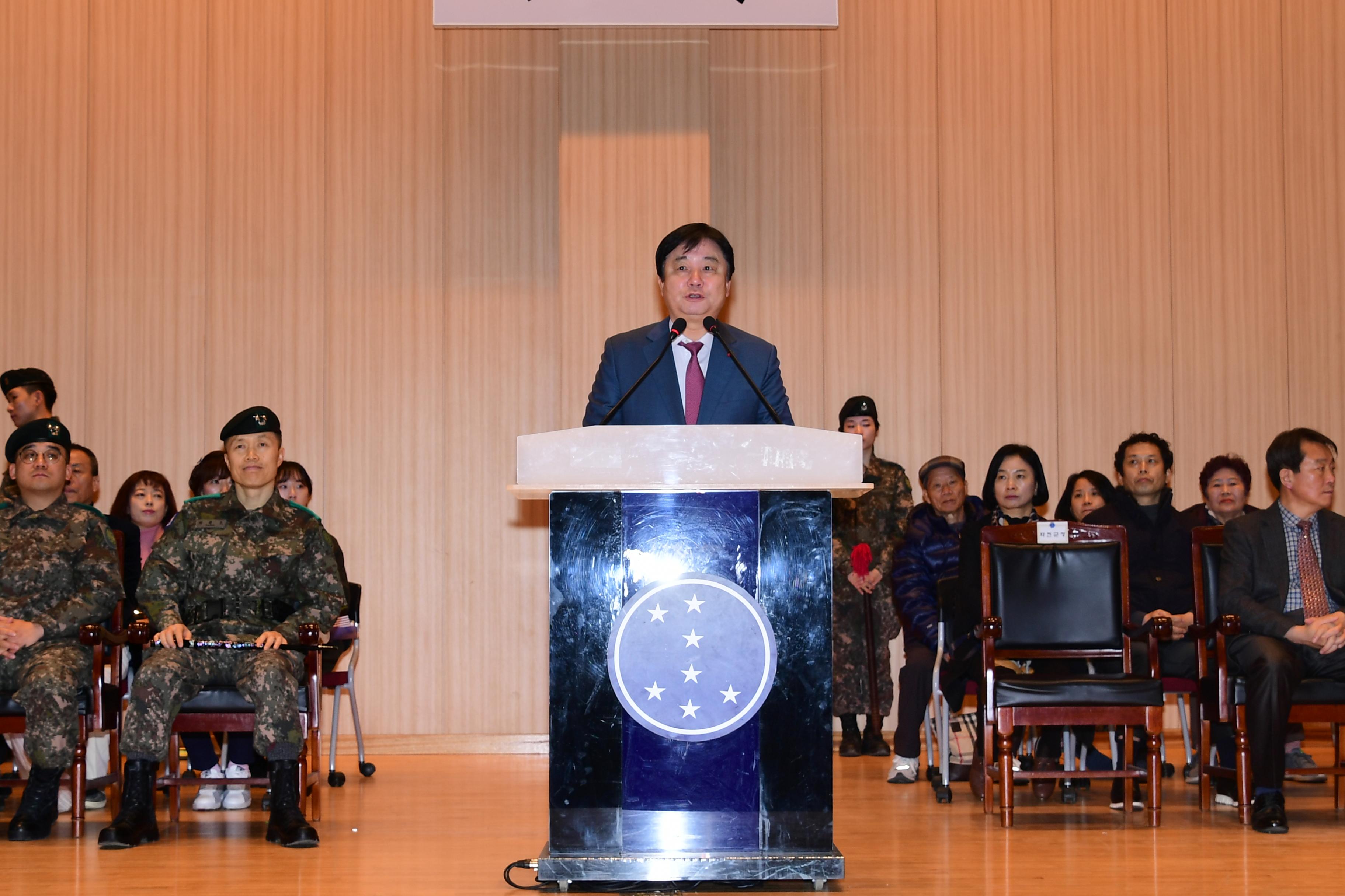 2019 육군 제7보병사단 신병 수료식 의 사진