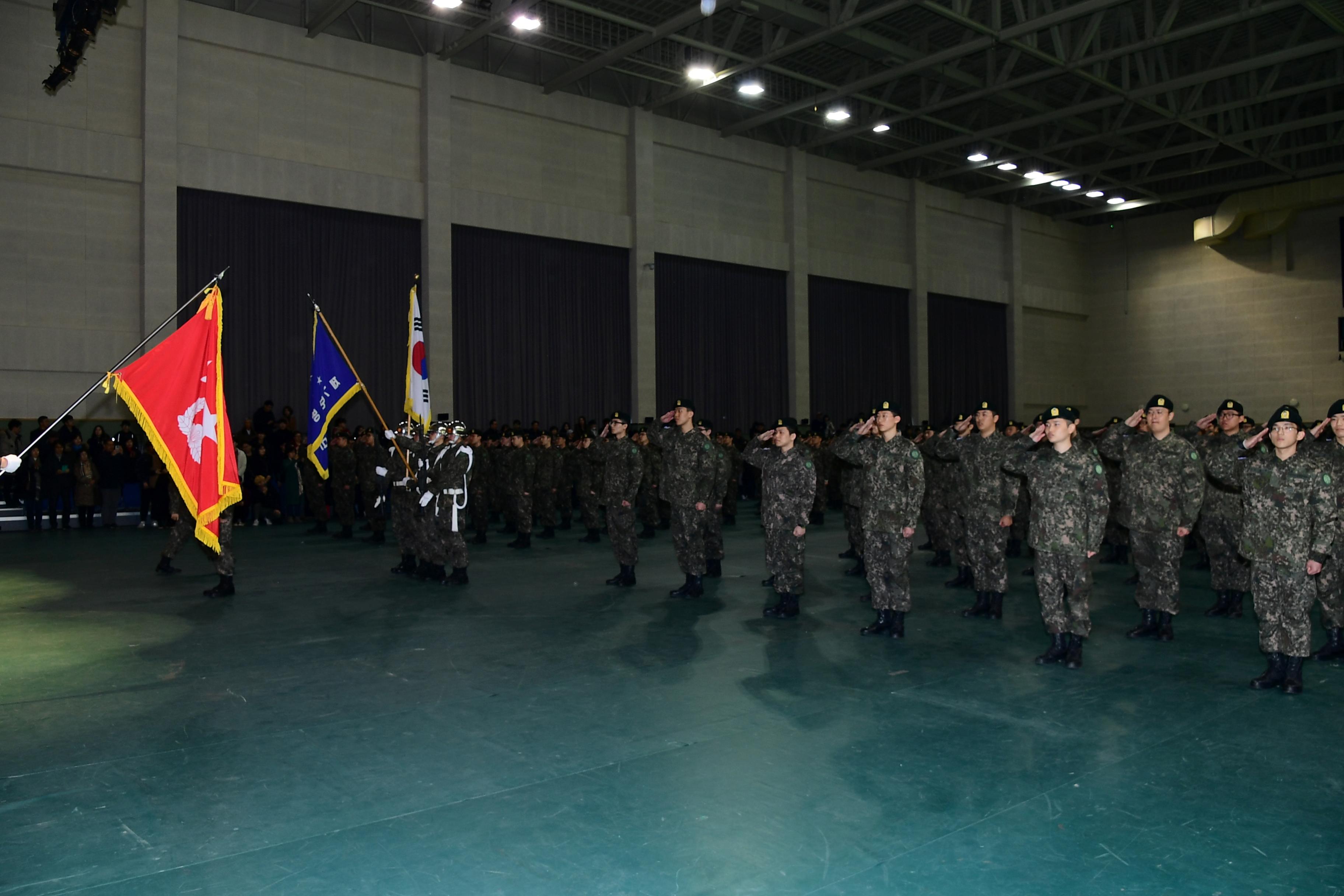 2019 육군 제7보병사단 신병 수료식 의 사진