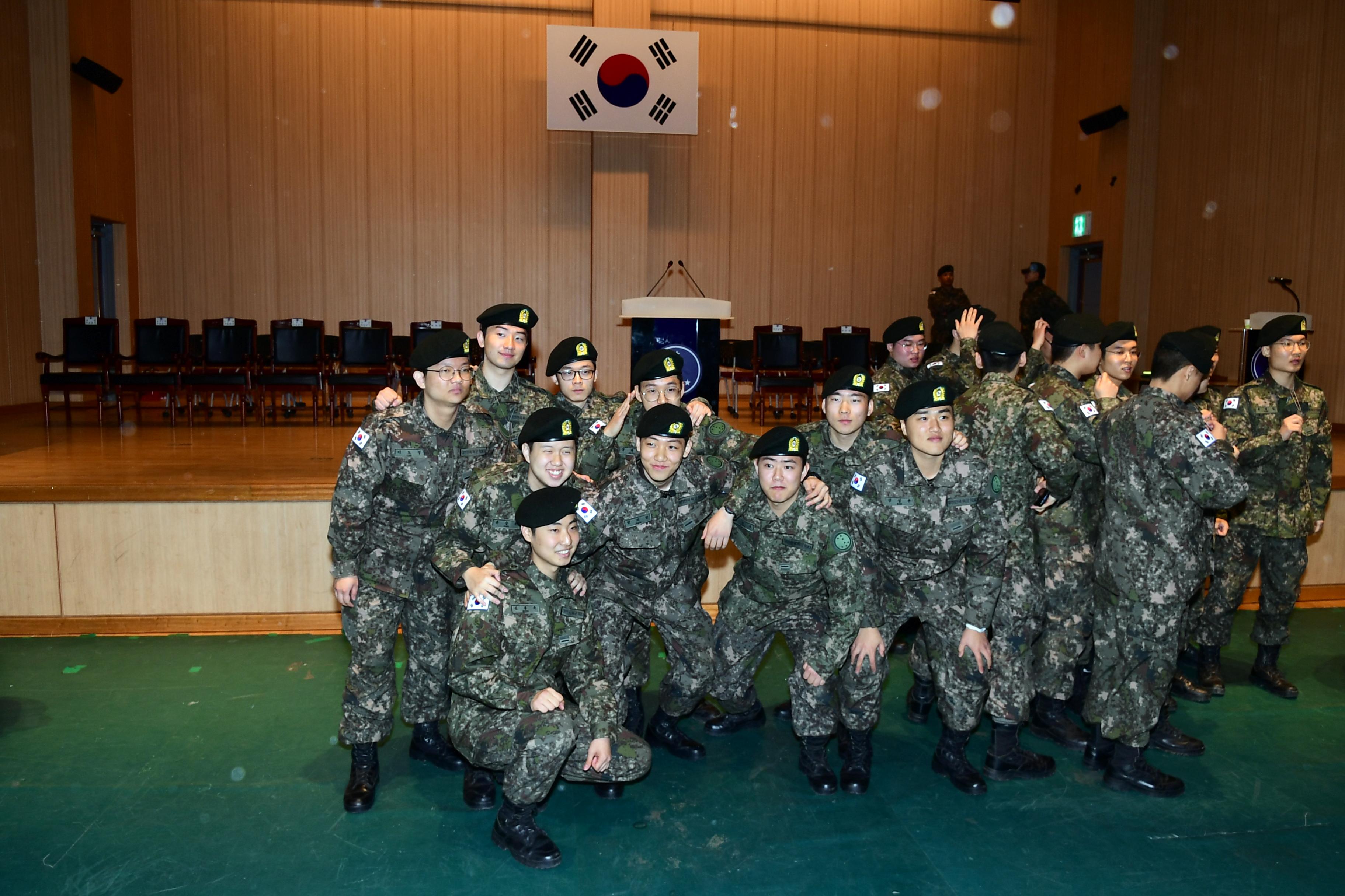 2019 육군 제7보병사단 신병 수료식 의 사진