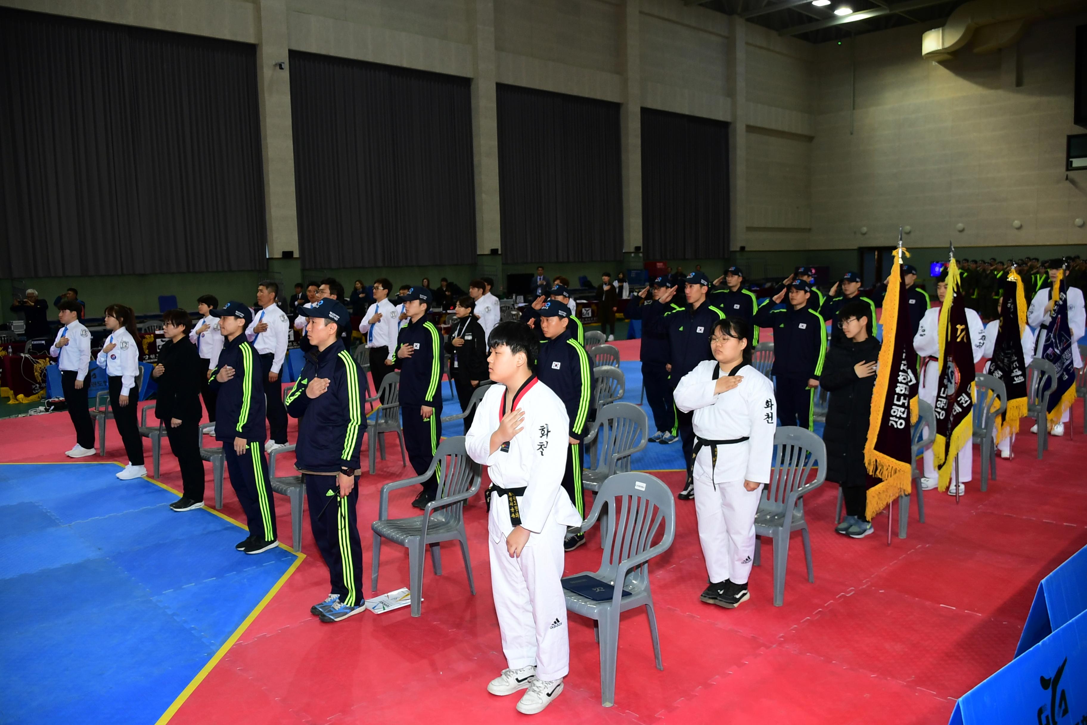 2019 제42회 강원도협회장기 태권도대회 의 사진