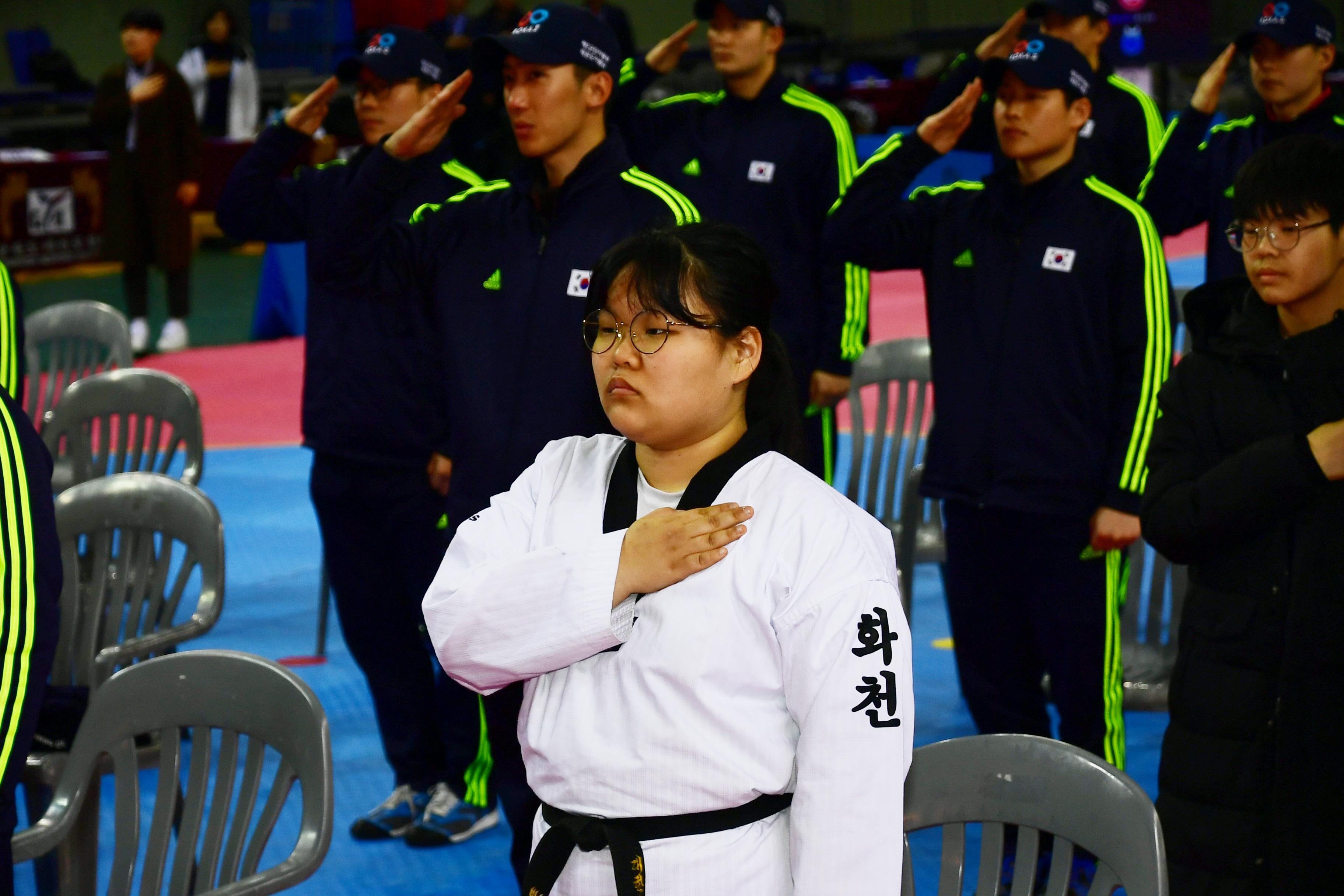 2019 제42회 강원도협회장기 태권도대회 의 사진