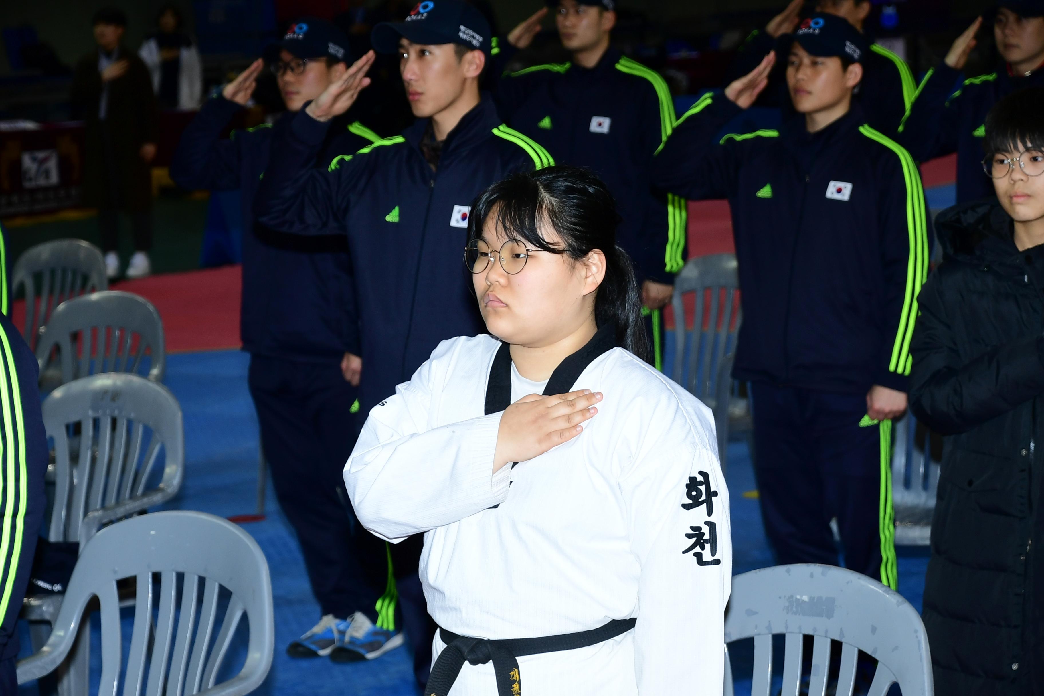 2019 제42회 강원도협회장기 태권도대회 의 사진