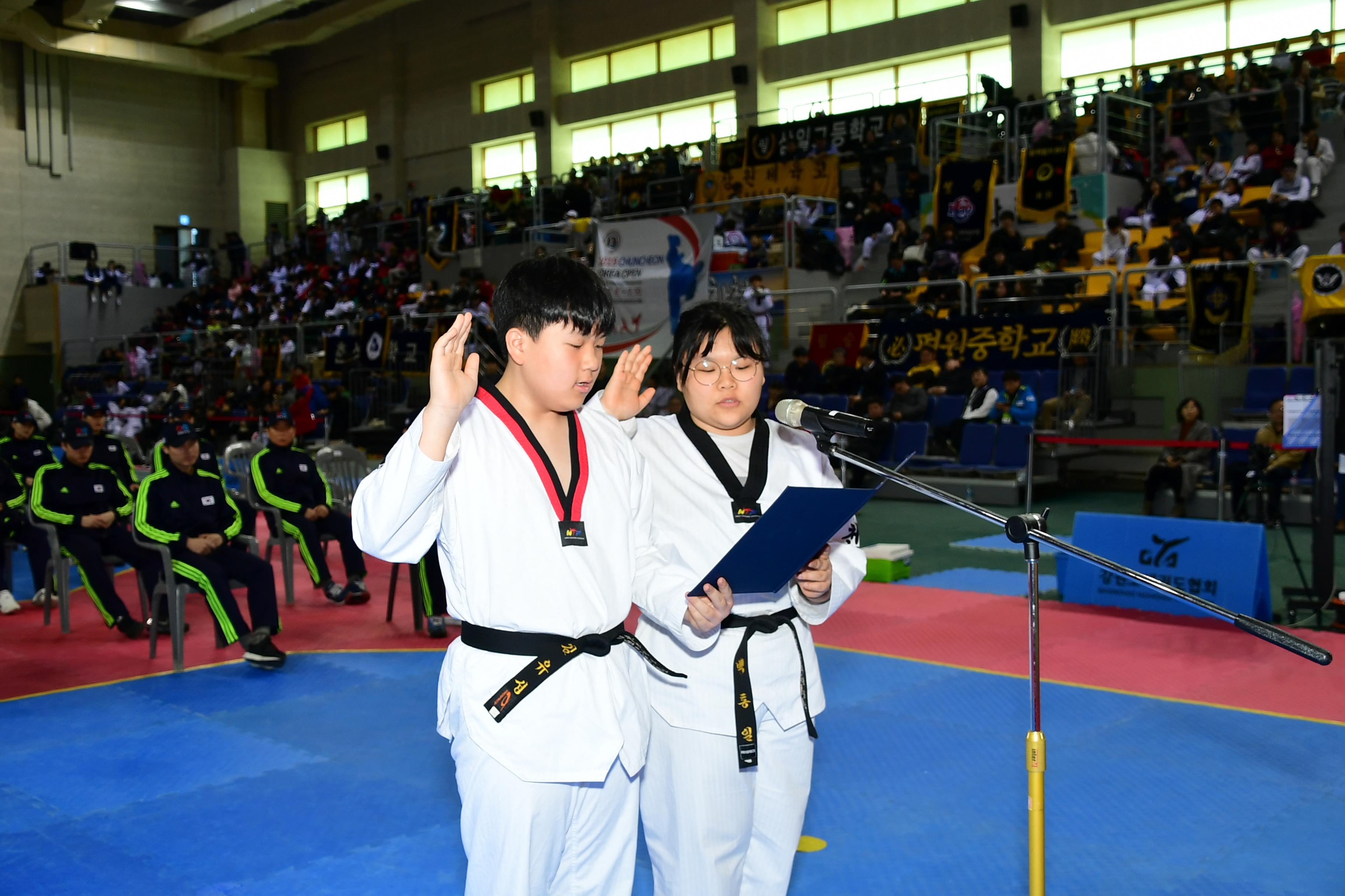 2019 제42회 강원도협회장기 태권도대회 의 사진