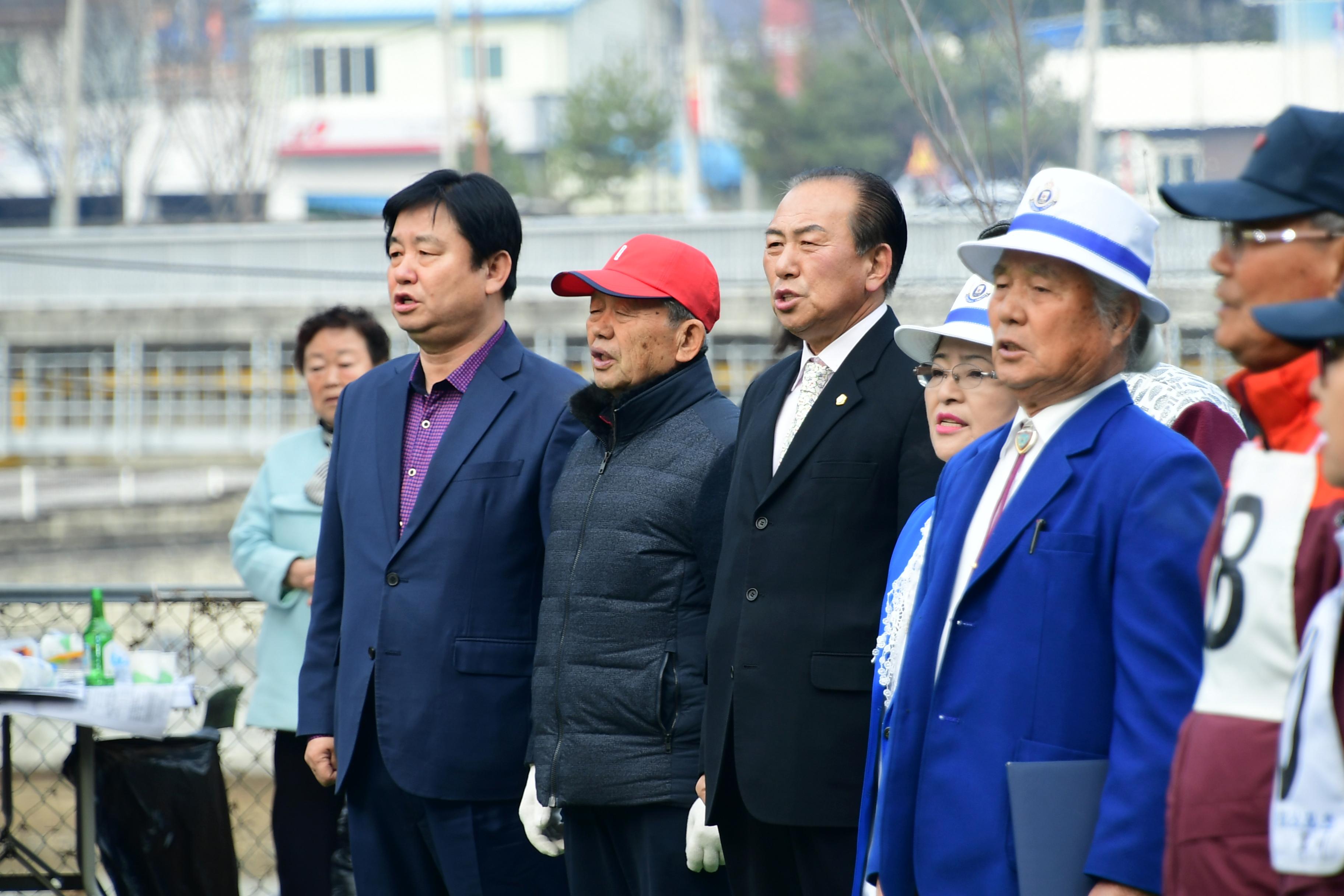 2019 화천군노인회지회장기 게이트볼대회 의 사진